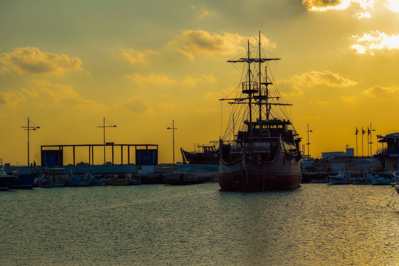 Nikon D3300 sample photo. Cyprus, ayia napa, harbor photography