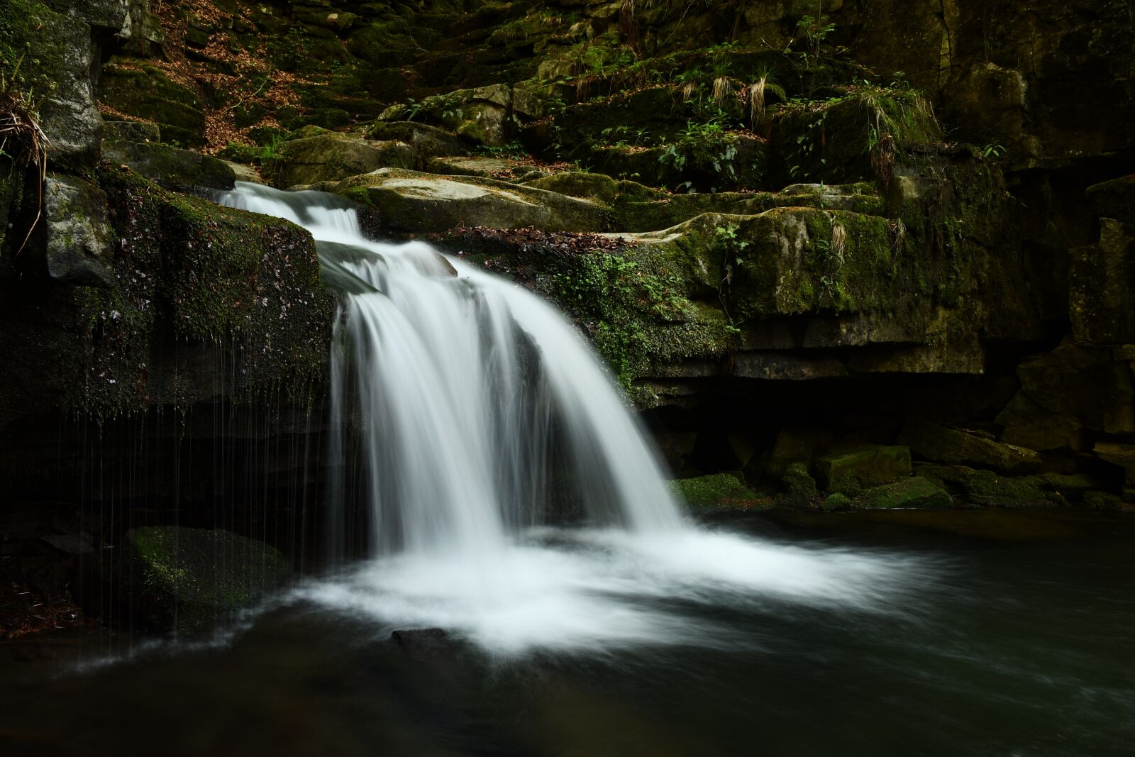 Nikon D7500 sample photo. Waterfall, water, nature photography