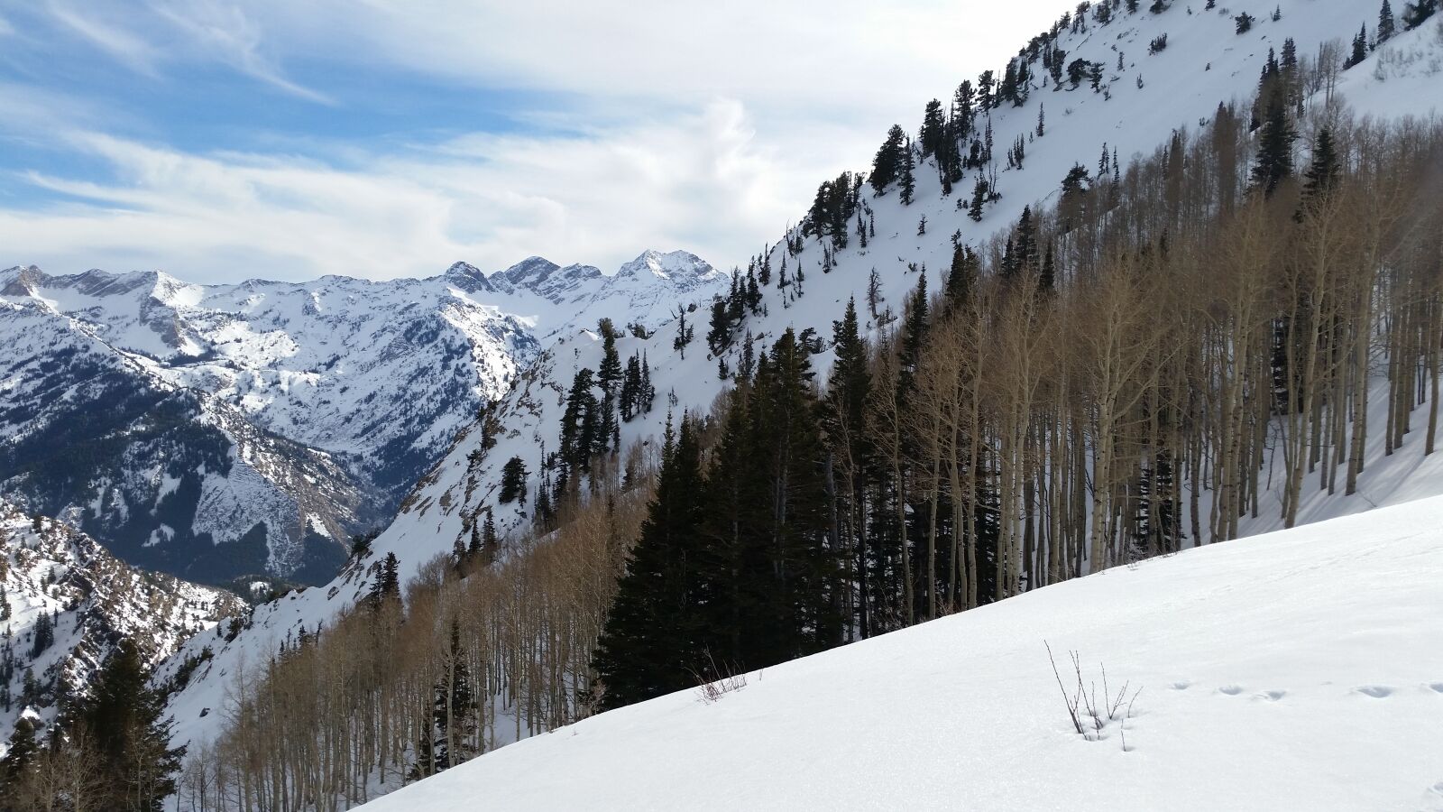 Samsung Galaxy S5 sample photo. Utah, mountain, winter photography