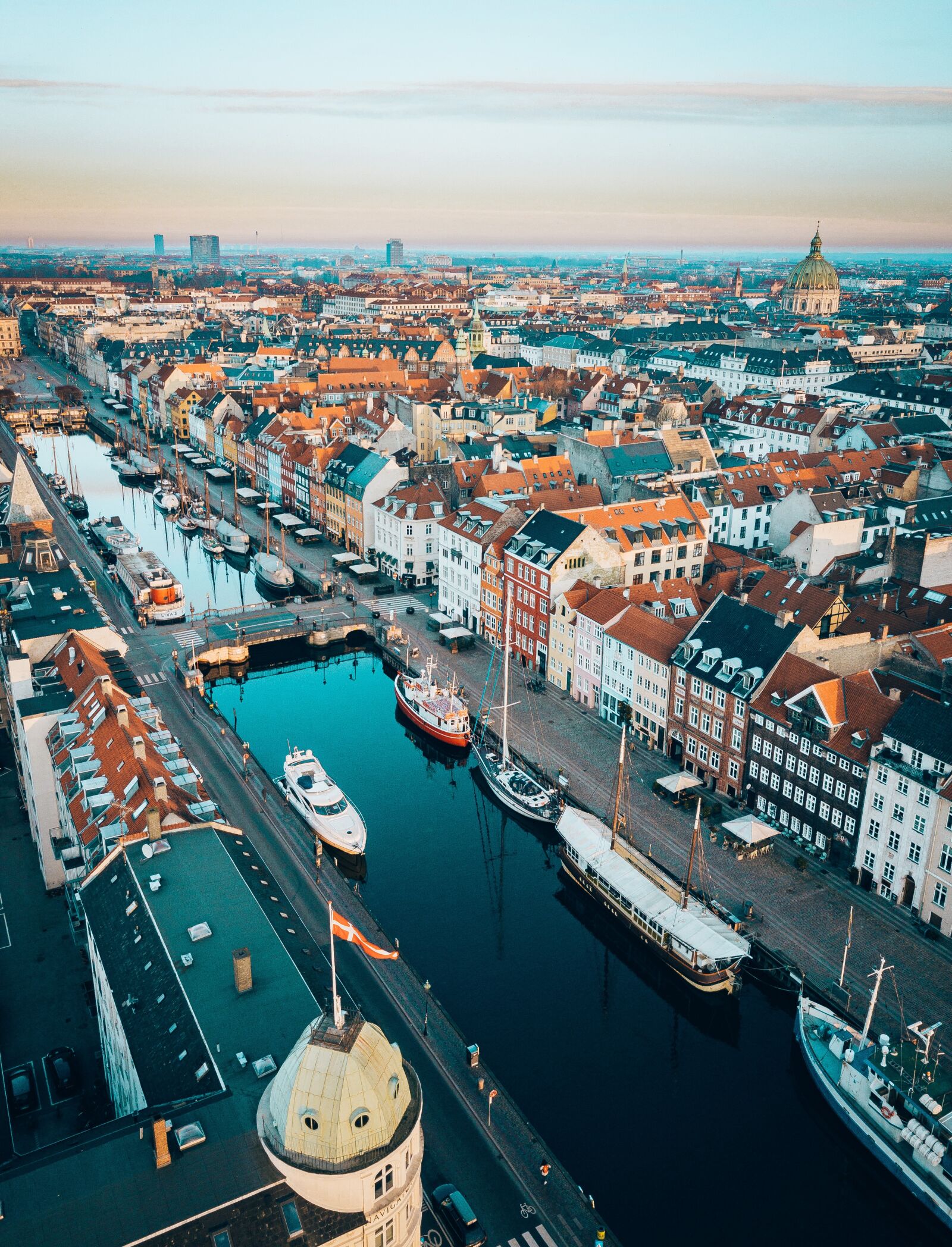 DJI FC220 sample photo. Copenhagen, denmark, architecture photography