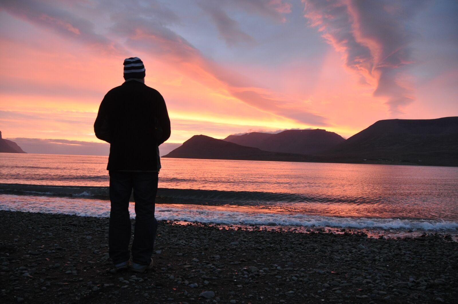 Nikon D90 sample photo. Sunset, alone, view photography