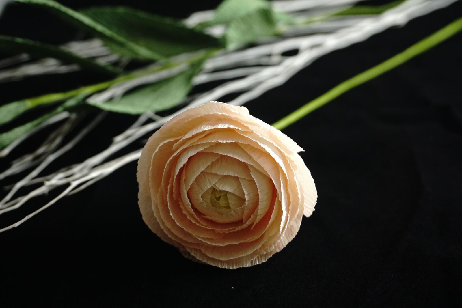 Sony E 16-50mm F3.5-5.6 PZ OSS sample photo. Paper flowers, crepe paper photography