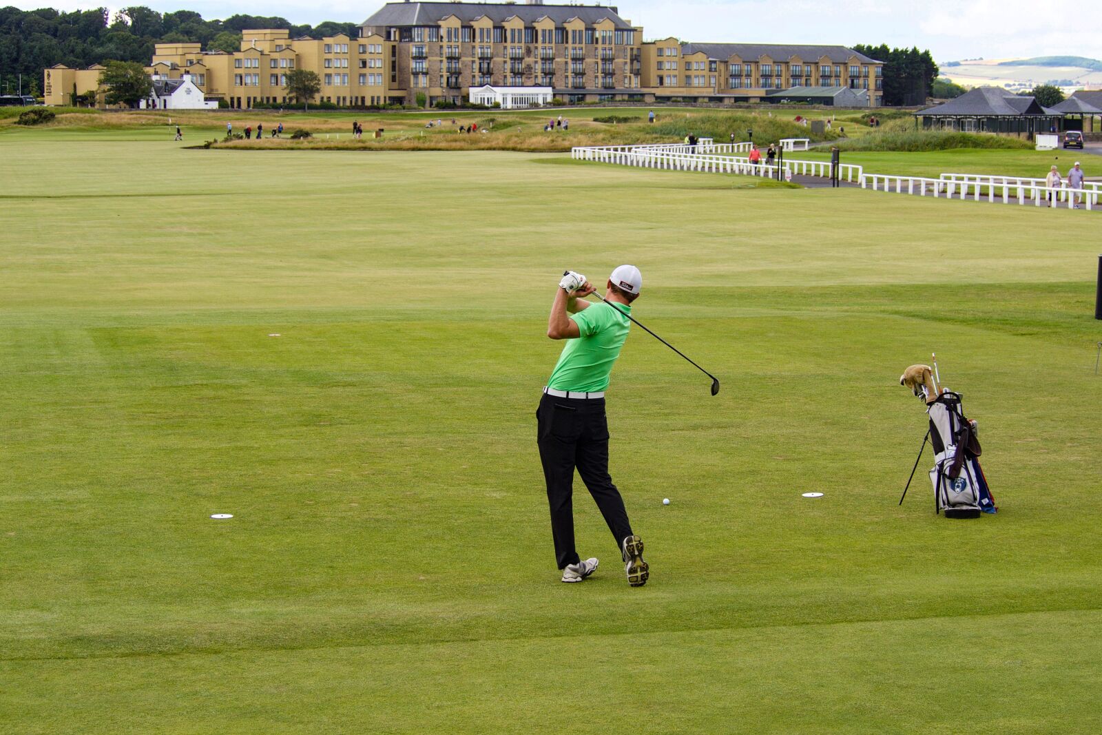 Olympus OM-D E-M10 sample photo. St andrews, old course photography