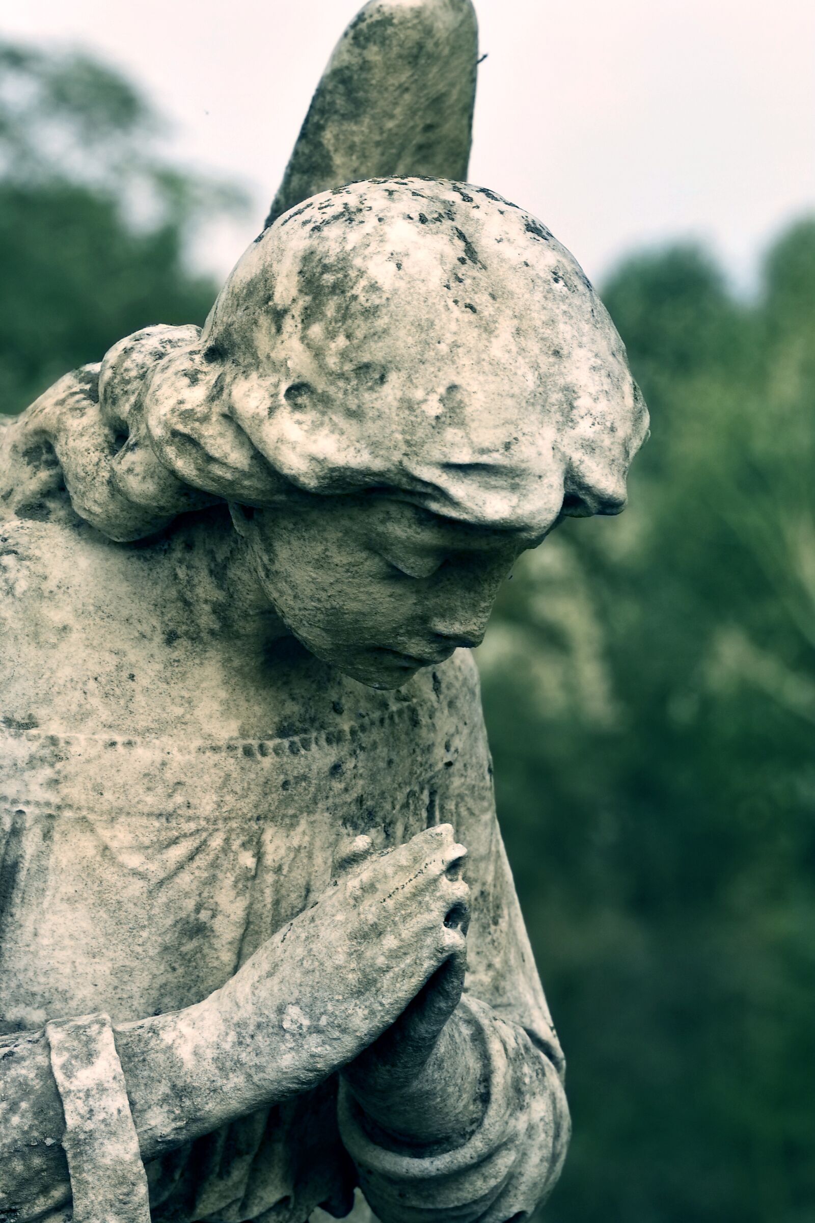 Nikon D7500 sample photo. Statue, cemetery, angel photography