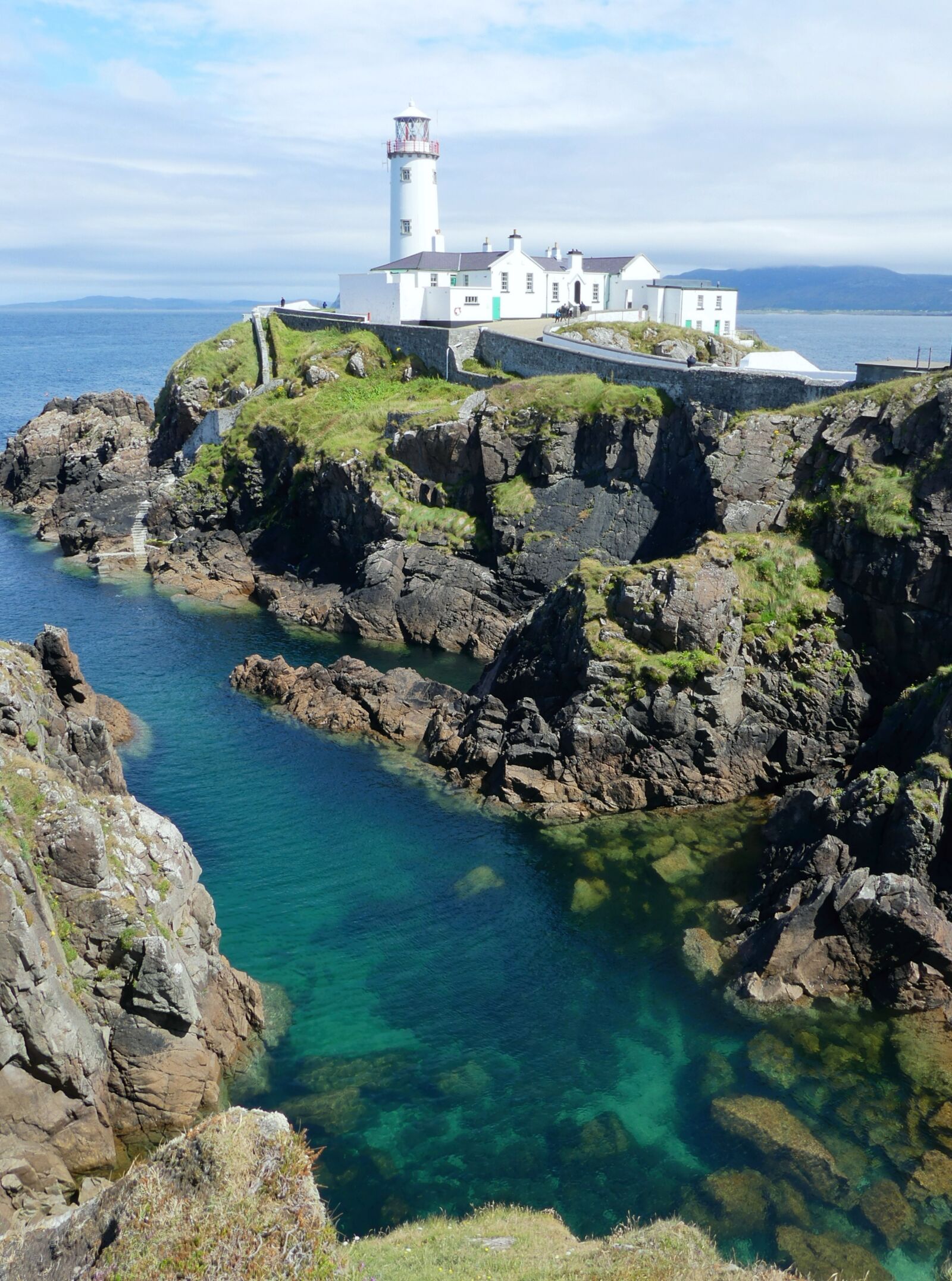 Panasonic Lumix DMC-FZ300 sample photo. Fanad lighthouse, lighthouse, ireland photography