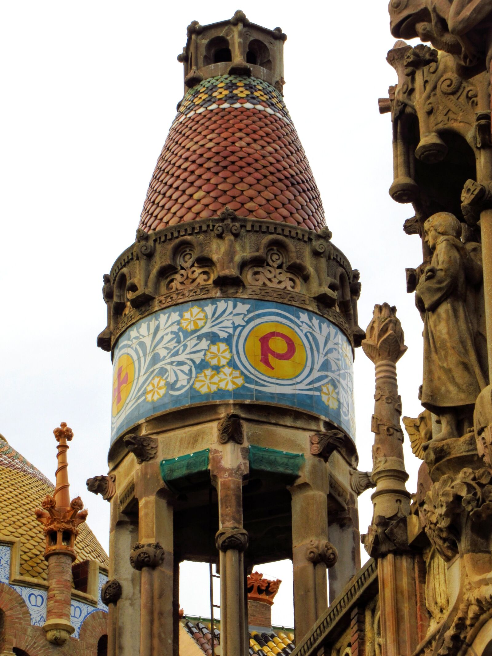 Canon PowerShot SX620 HS sample photo. Barcelona, modernism, sant pau photography