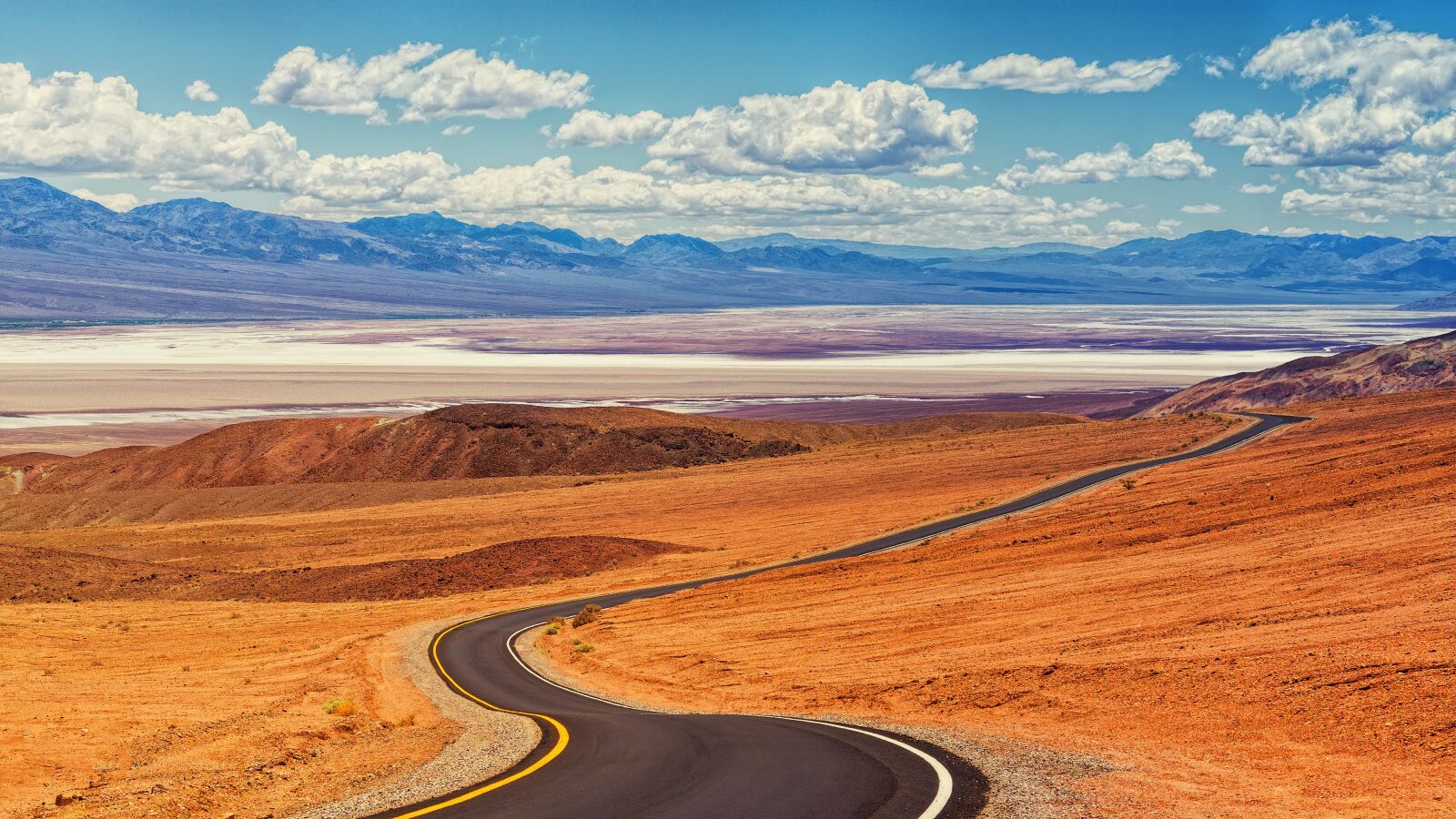 Sony a7 II sample photo. Death valley, road, landscape photography