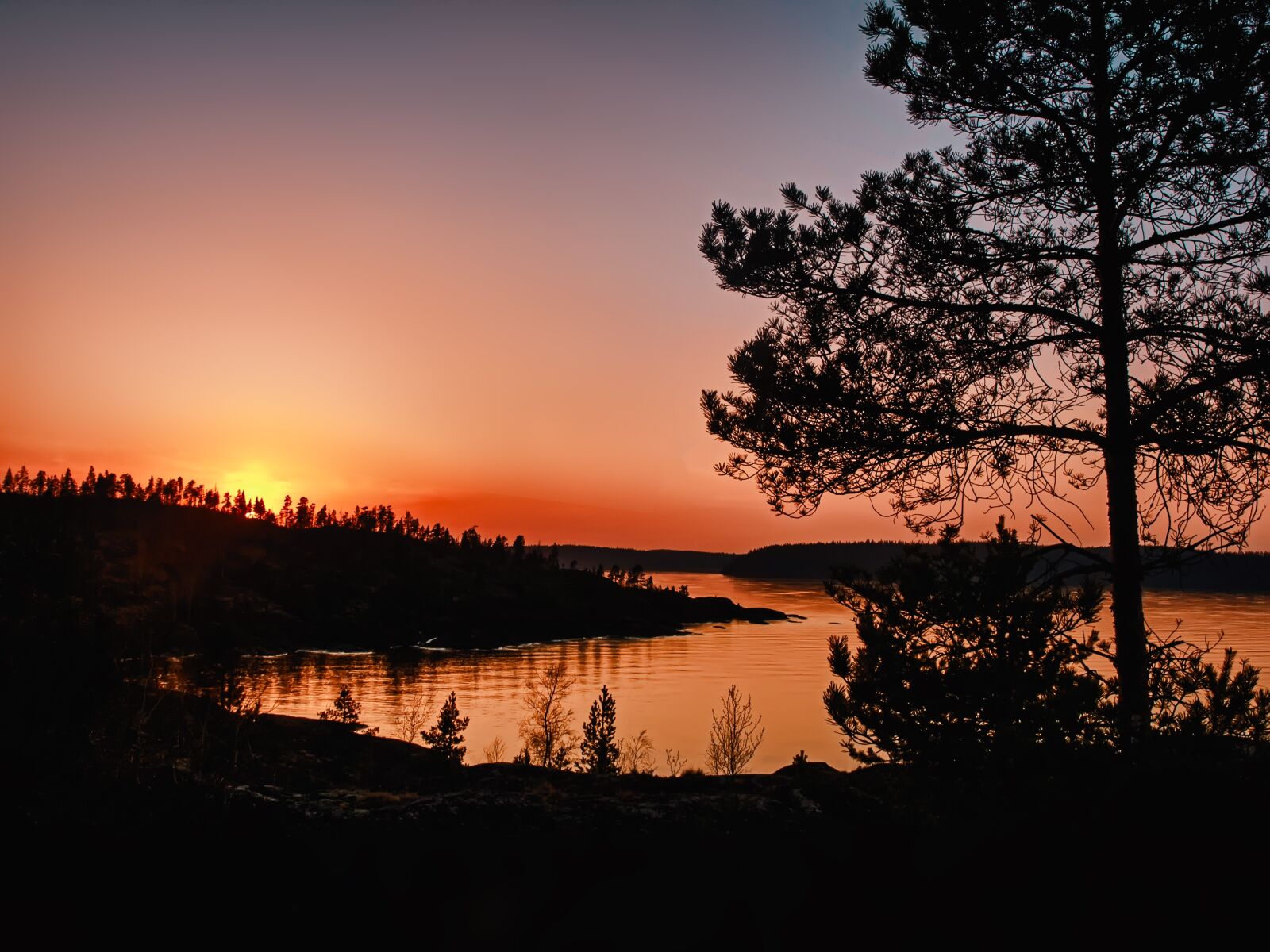 Olympus E-510 (EVOLT E-510) sample photo. Landscape, lake, sunset photography