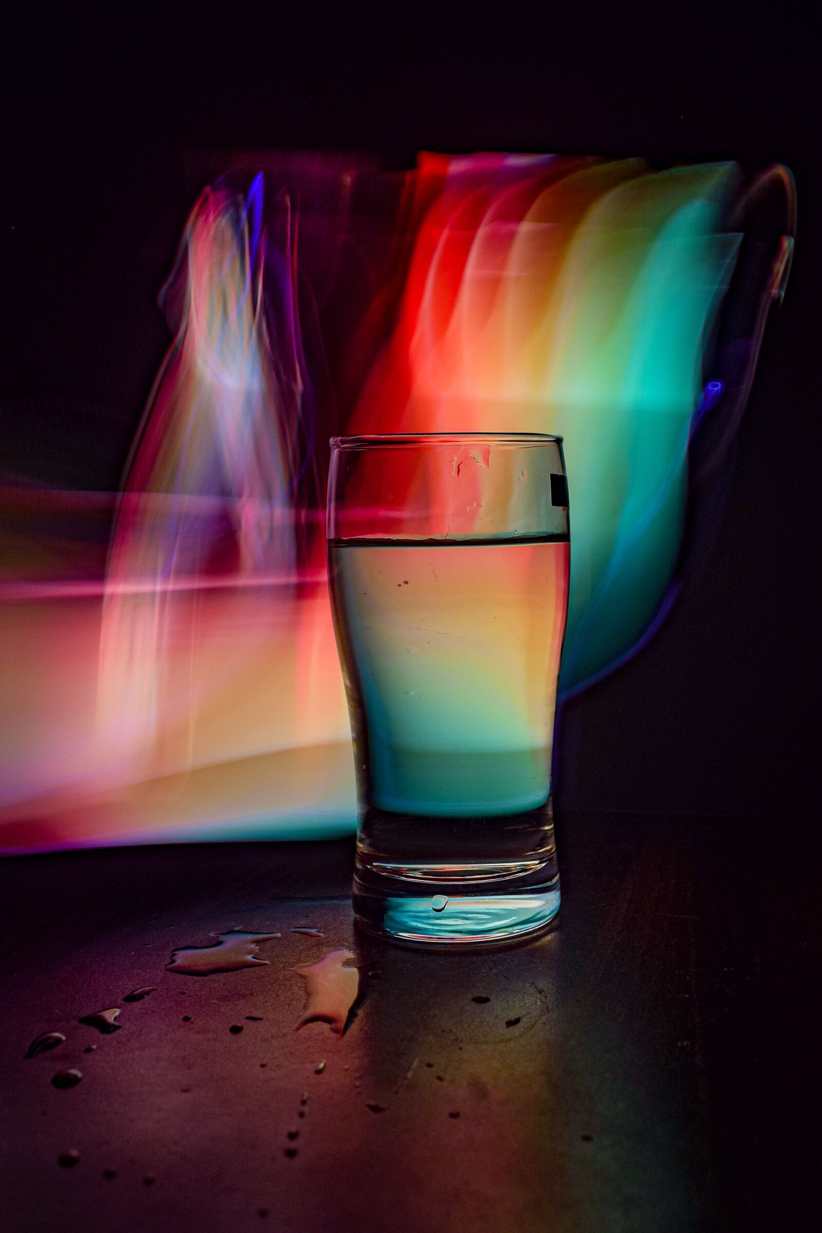 Nikon D5300 sample photo. Glass, colours, wine photography