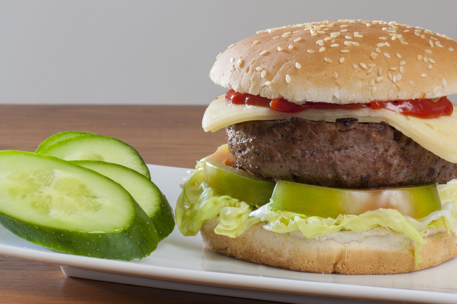 Nikon D700 sample photo. Hamburger, food, healthy food photography