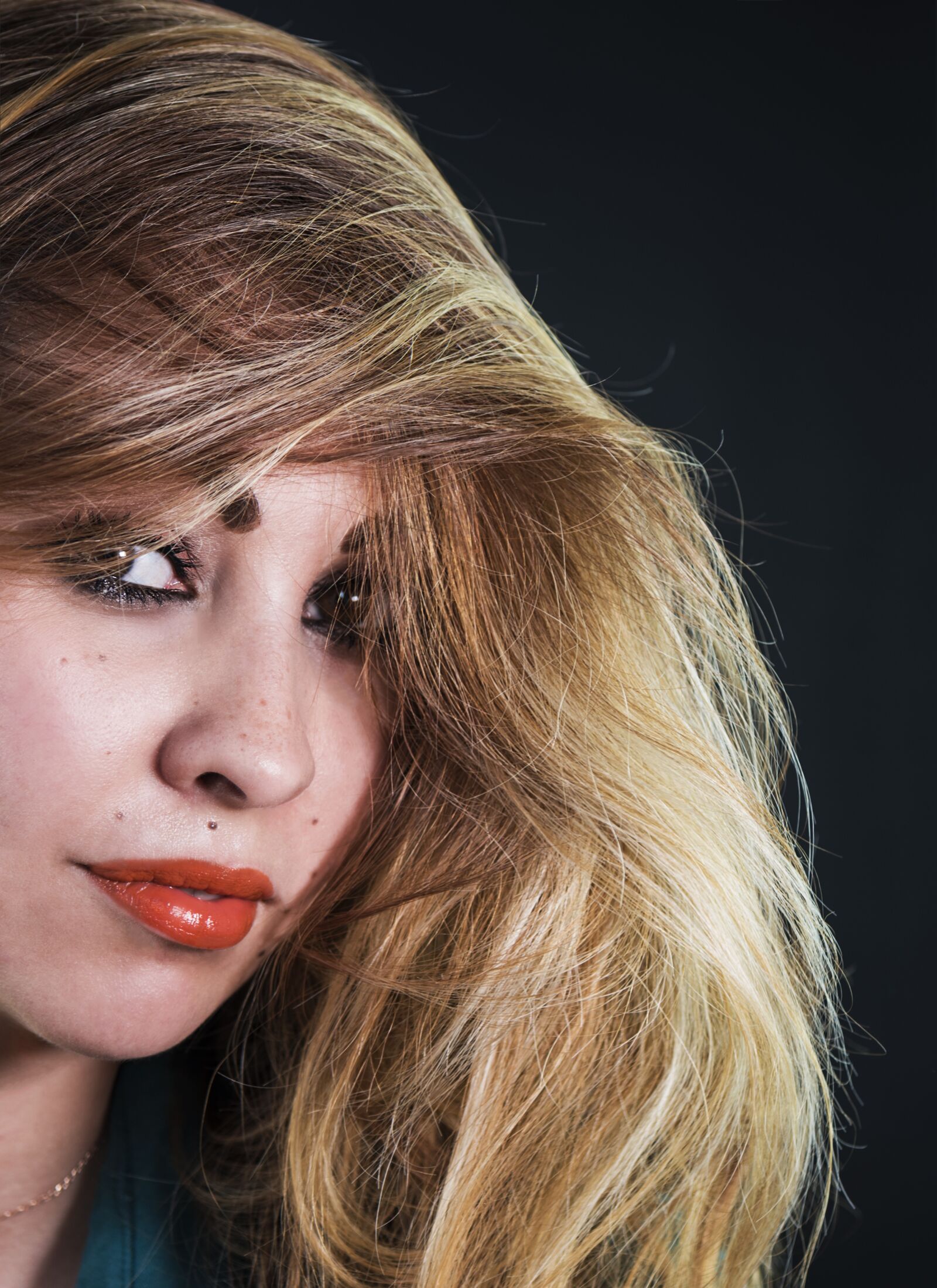 Nikon D810 sample photo. Woman, girl, hair photography