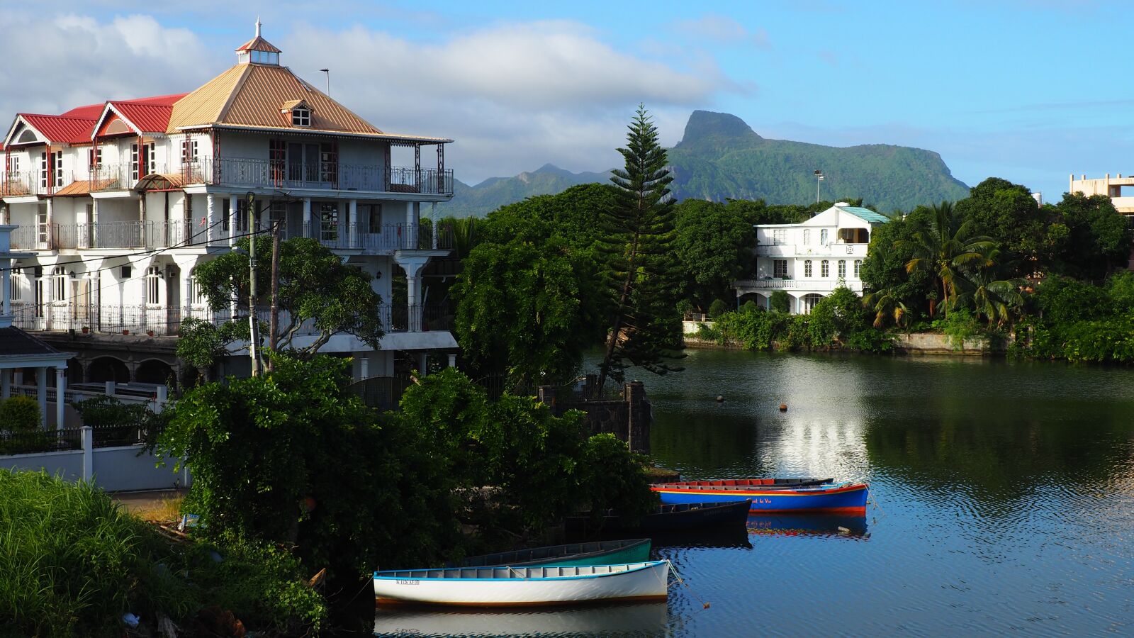 Olympus OM-D E-M10 II + Olympus M.Zuiko Digital 14-42mm F3.5-5.6 II R sample photo. Mauritius, relax, river photography