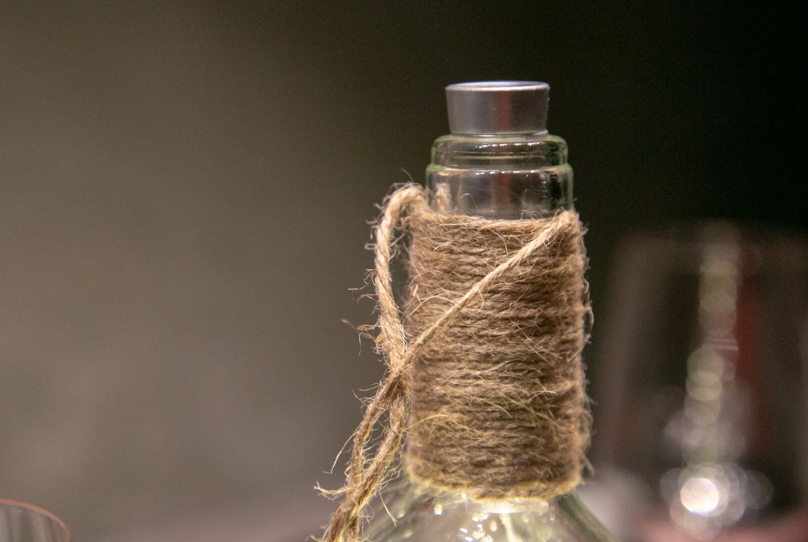 Canon EOS 6D + Canon EF 24-105mm F4L IS USM sample photo. Bottle, lamp, cord photography