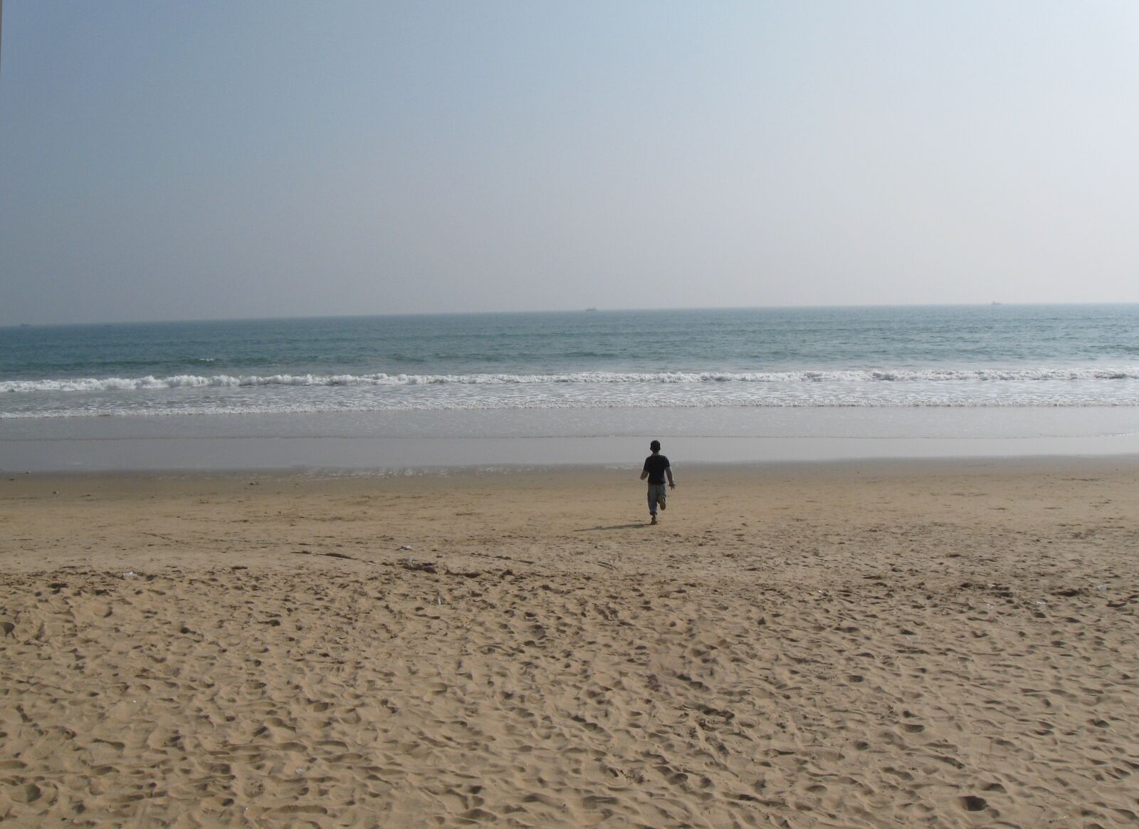 Canon PowerShot A590 IS sample photo. Sea, beach, sky photography