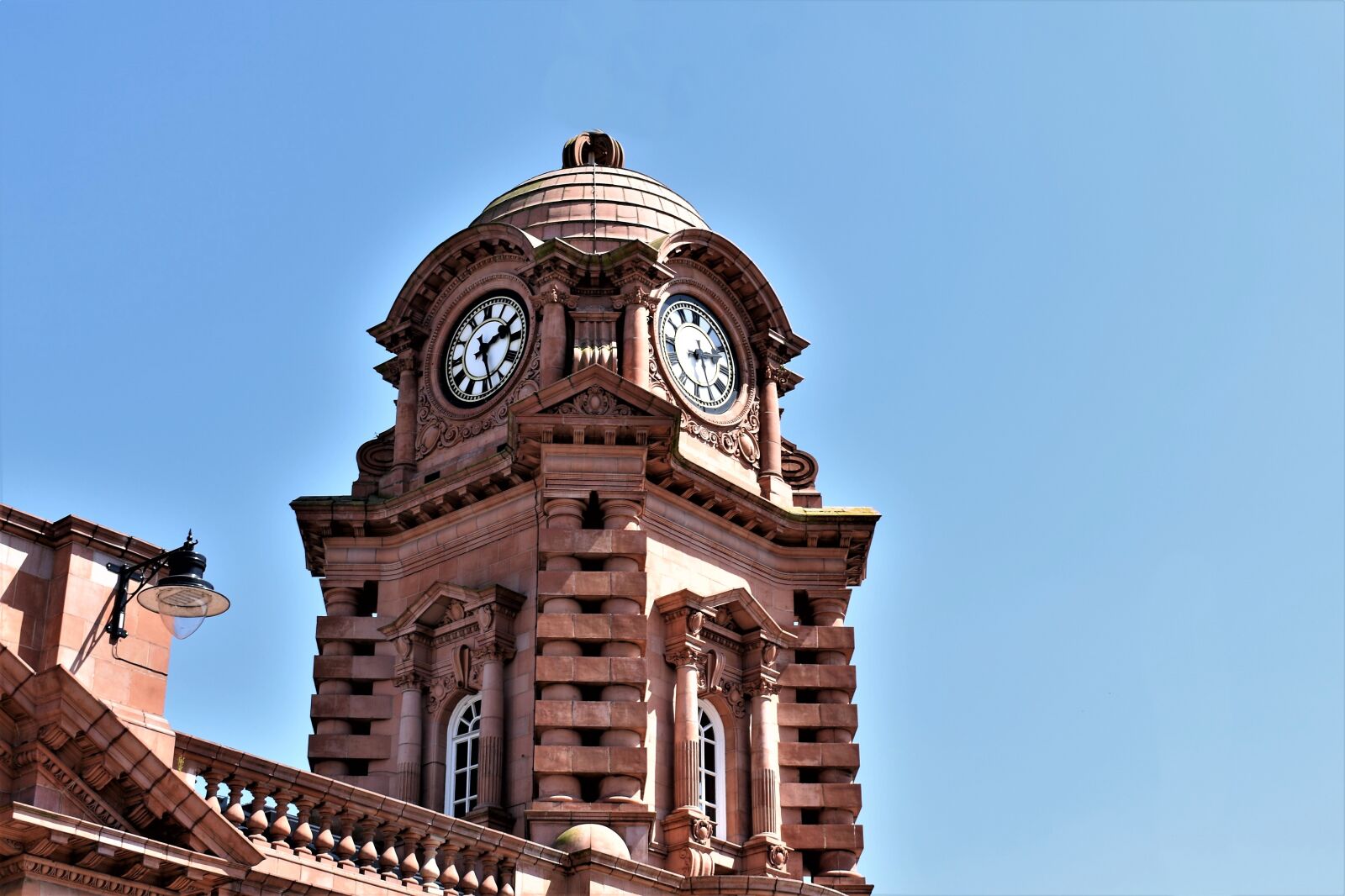 Nikon D3400 sample photo. Clock tower, train station photography