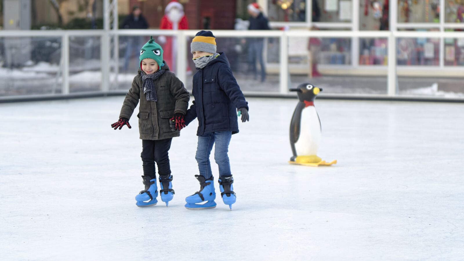 Nikon D5300 sample photo. Kids, skating, together photography