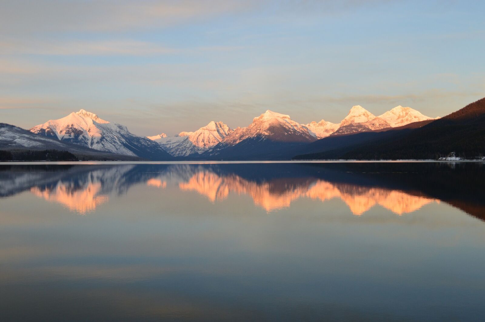 Nikon D3200 sample photo. Lake mcdonald, landscape, mountains photography