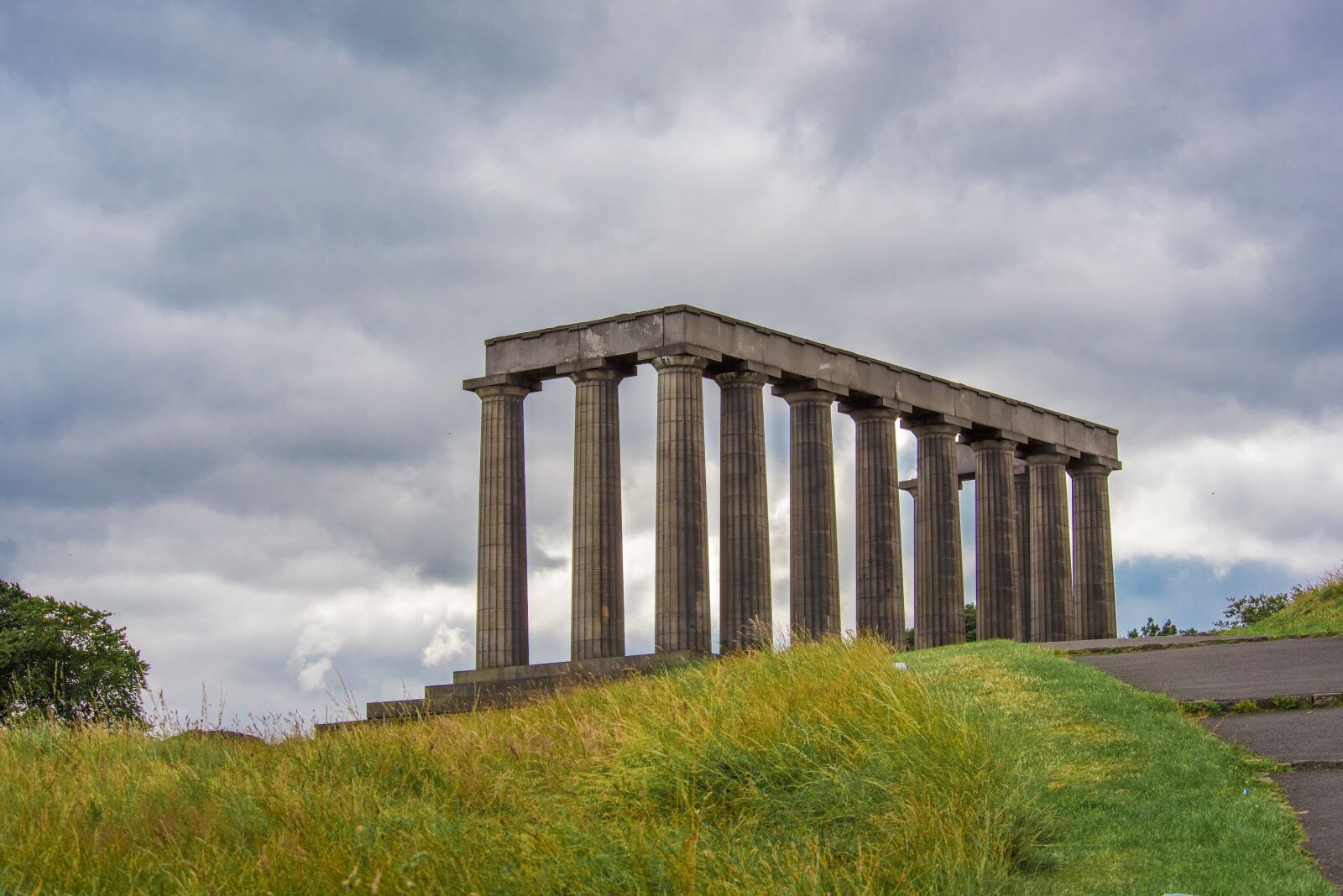 Nikon D750 sample photo. National monument of scotland photography