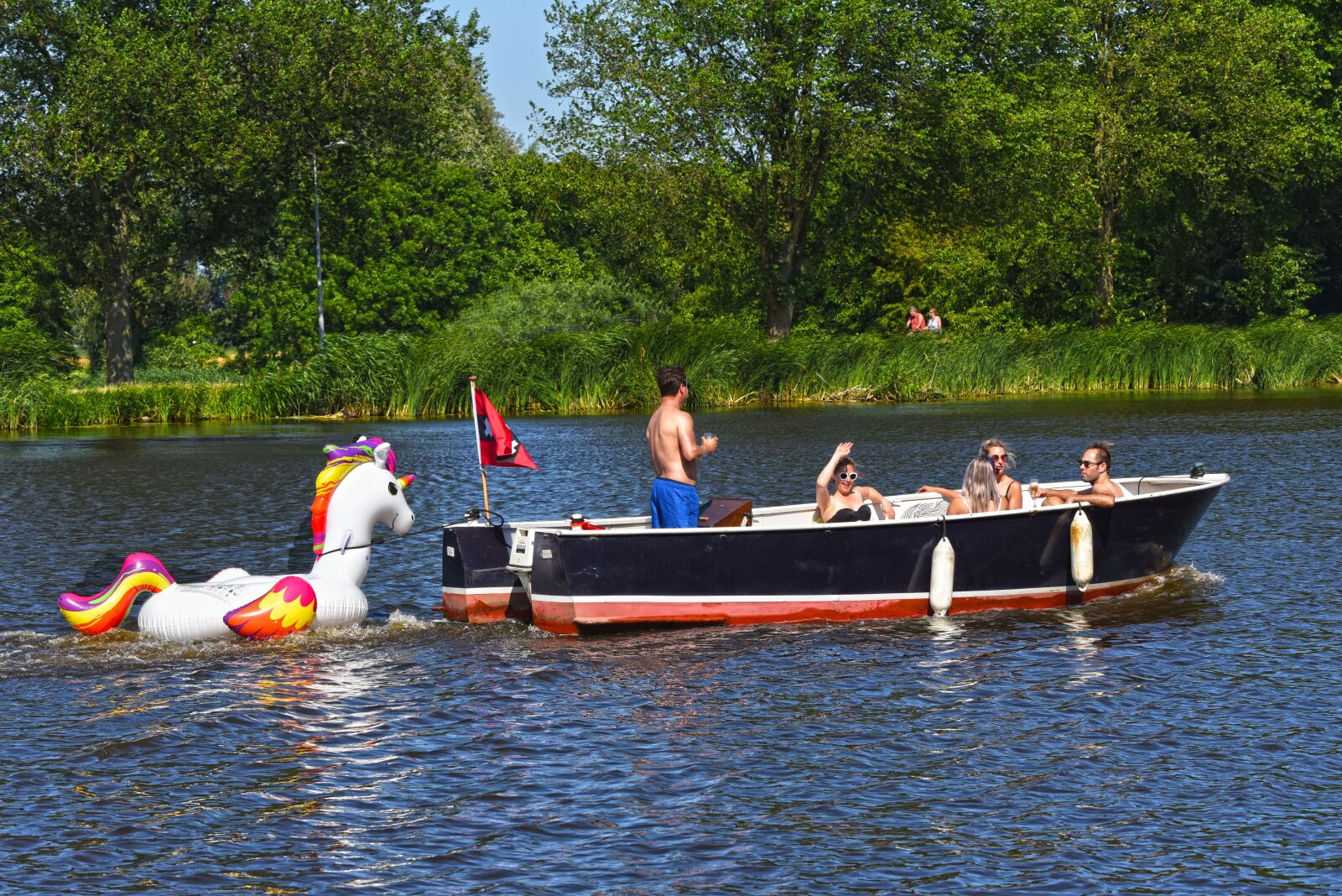 Nikon D750 sample photo. Boat, water, river photography