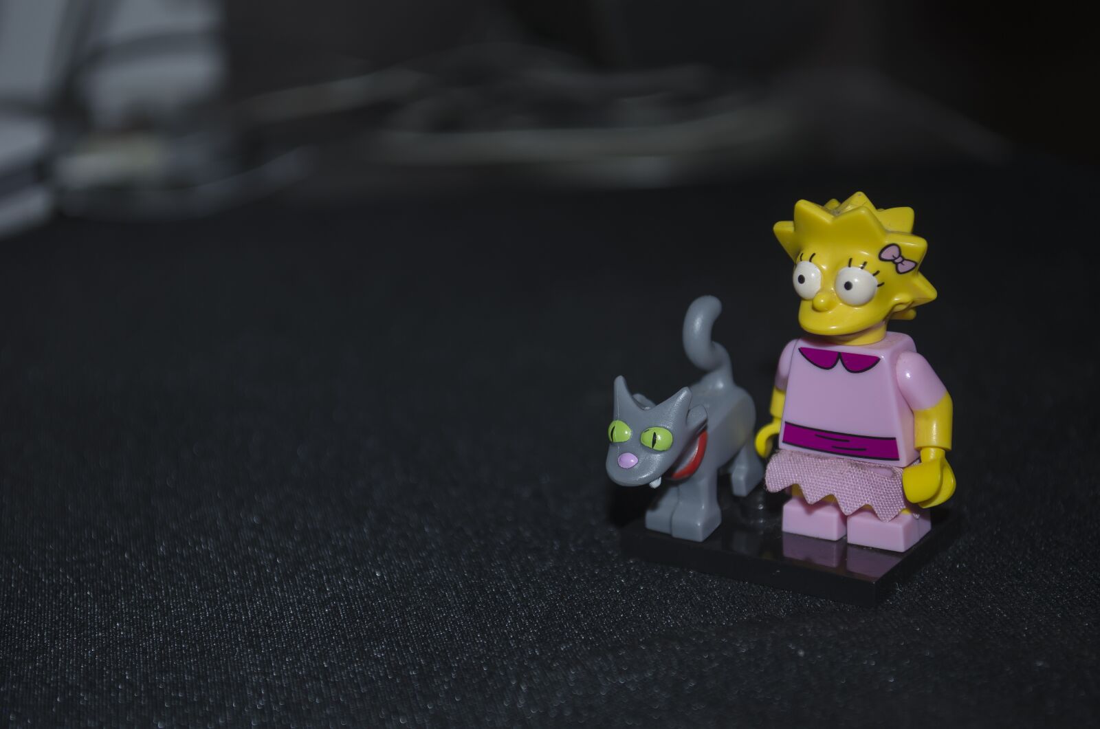 Nikon D5100 sample photo. Lisa, the simpsons, toy photography