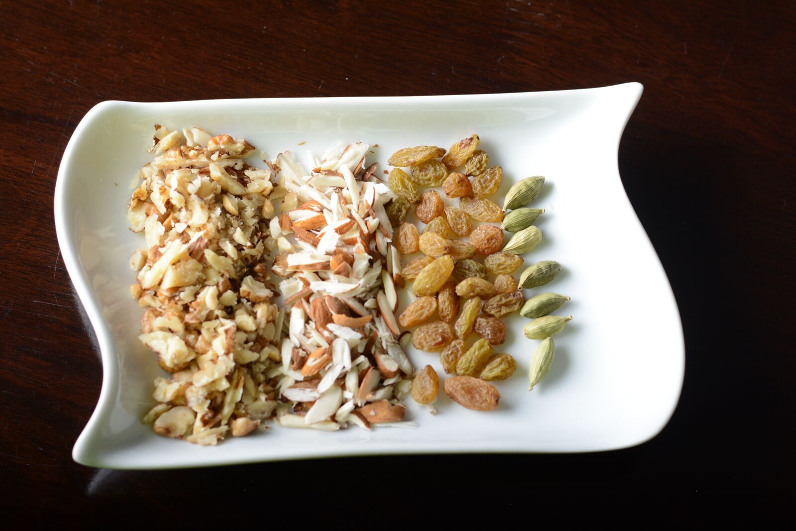 Nikon D5200 sample photo. Recipe, dry fruits, almond photography
