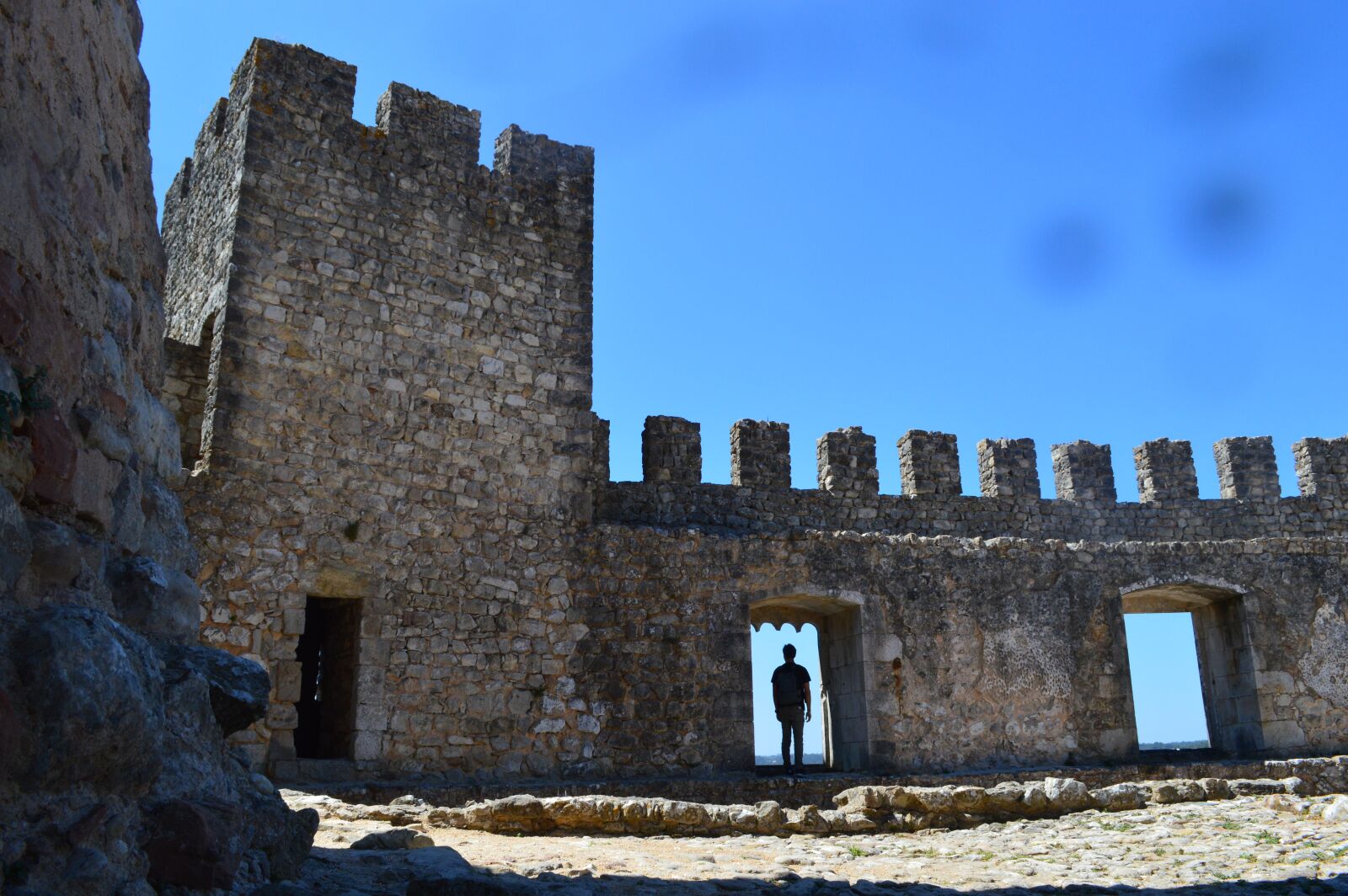 Nikon D3200 sample photo. Person, standing, under, grey photography