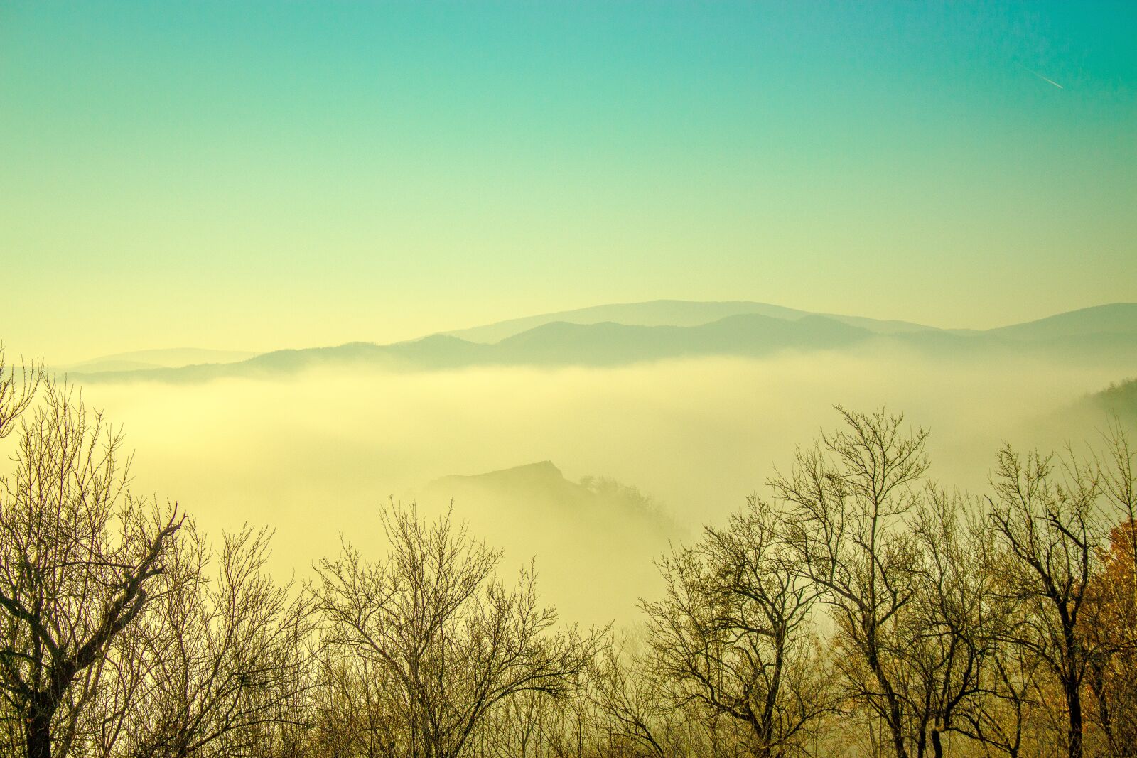 Canon EOS 700D (EOS Rebel T5i / EOS Kiss X7i) sample photo. Landscape, fog, mountain photography
