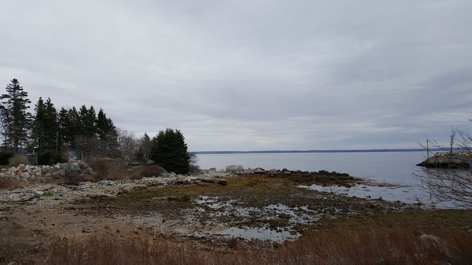 Samsung Galaxy S6 sample photo. Clouds, low, tide, ocean photography