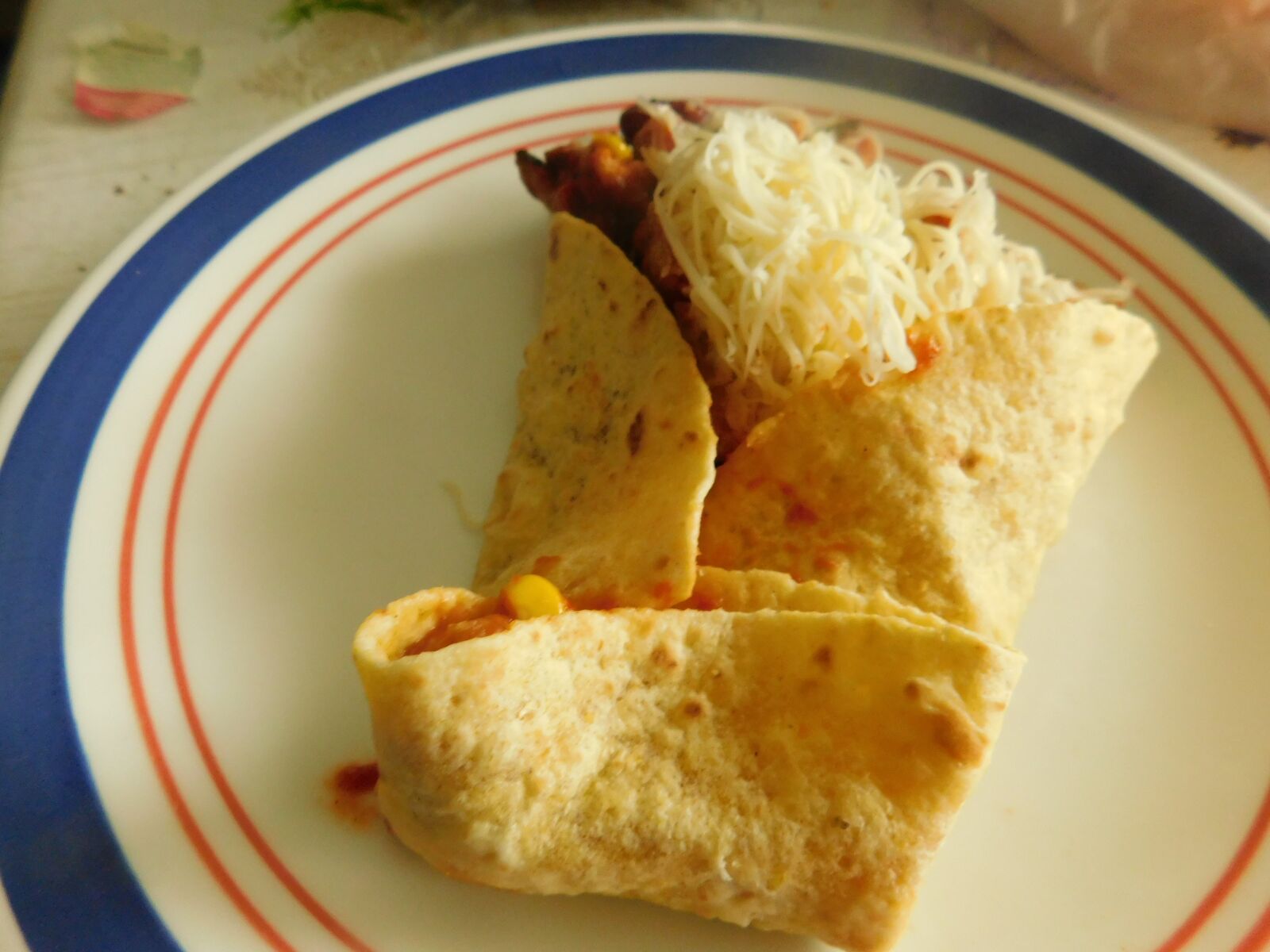 Nikon Coolpix B500 sample photo. Tortilla, wrap, chili sin photography