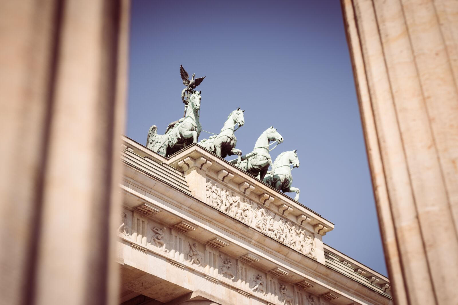 Nikon D750 sample photo. Brandenburg gate, berlin, quadriga photography