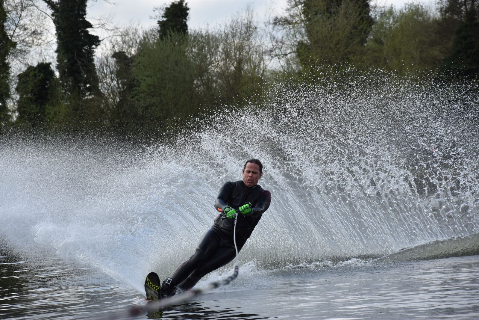 Nikon D5500 sample photo. Waterski, waterskiing, fun photography