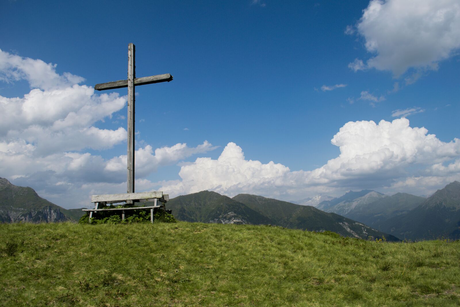 Nikon D5300 sample photo. Summit cross, mountains, summit photography