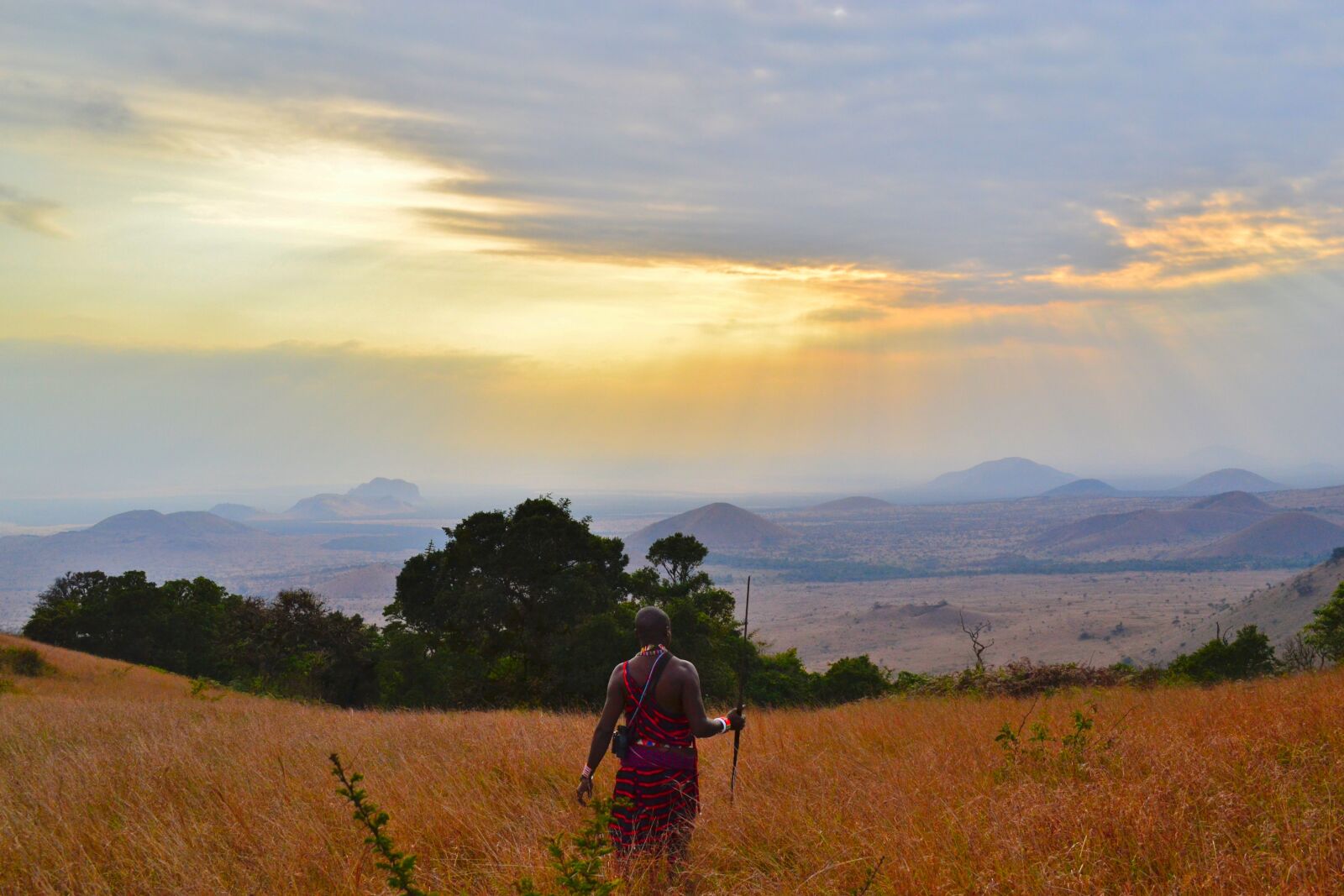 Nikon D3100 sample photo. Clouds, cropland, dawn photography