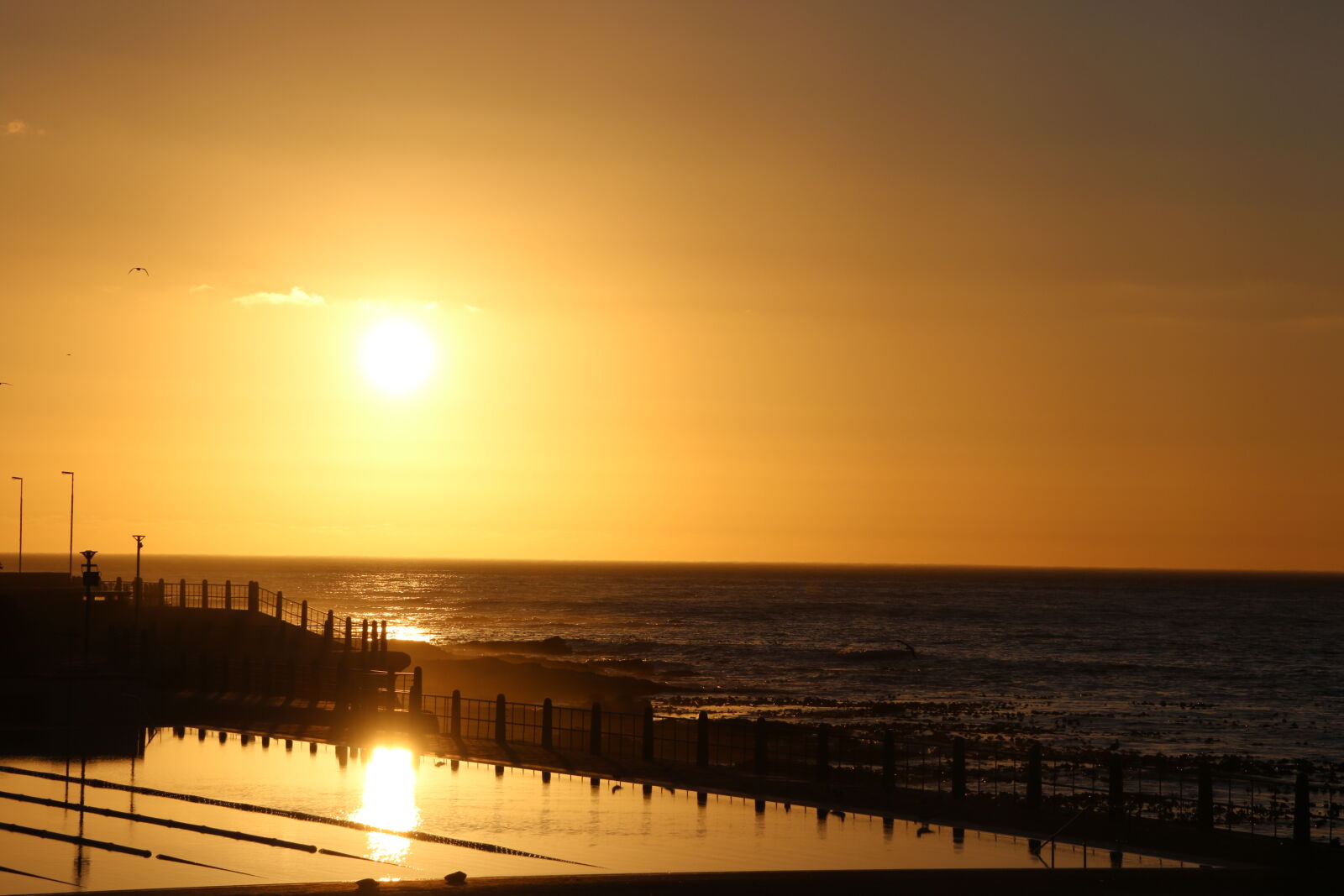 Canon EOS 7D Mark II sample photo. Ocean, sea, sun, sunset photography