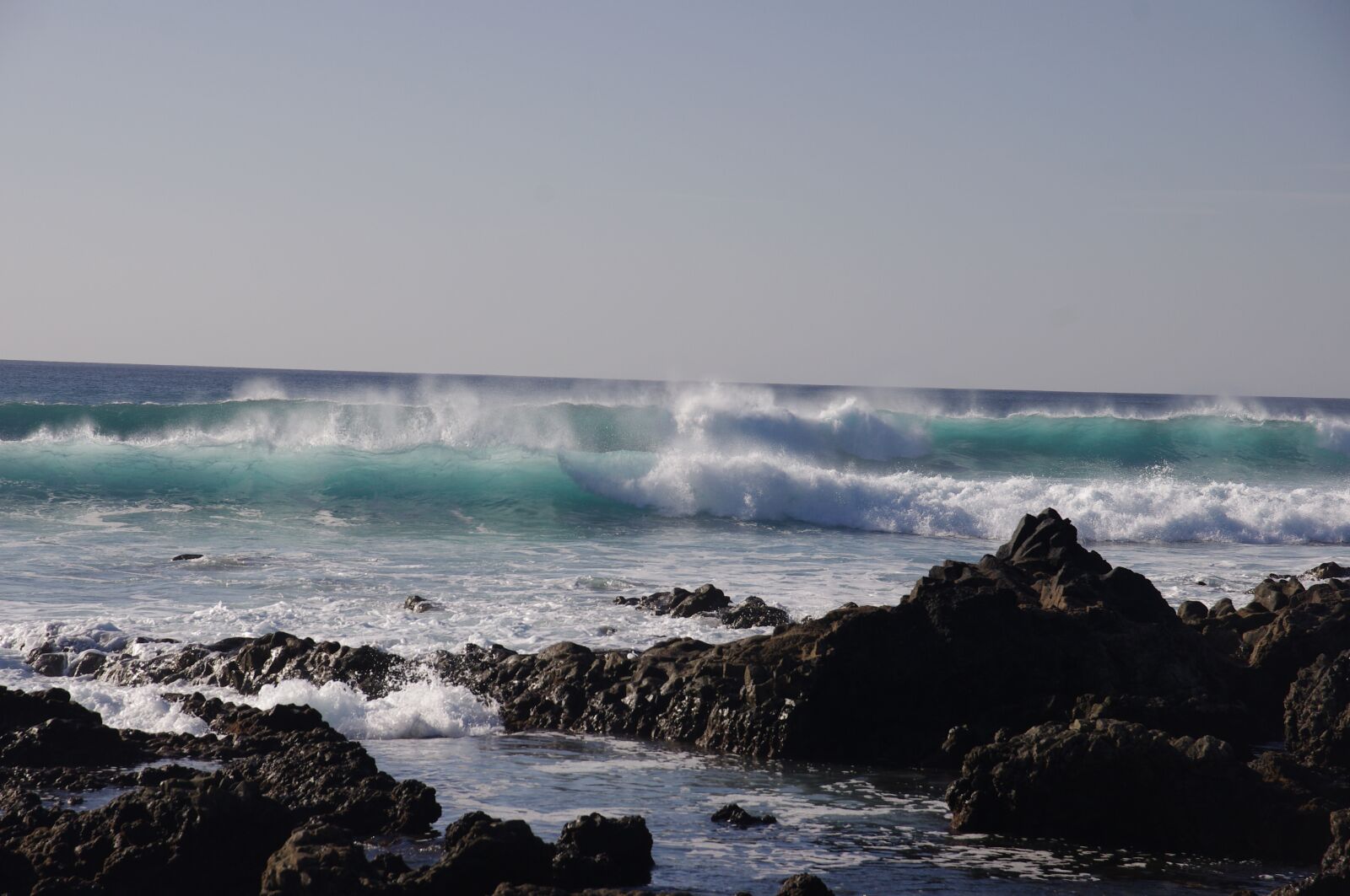 Pentax K-x sample photo. Volcanic, beach, lanzarote photography