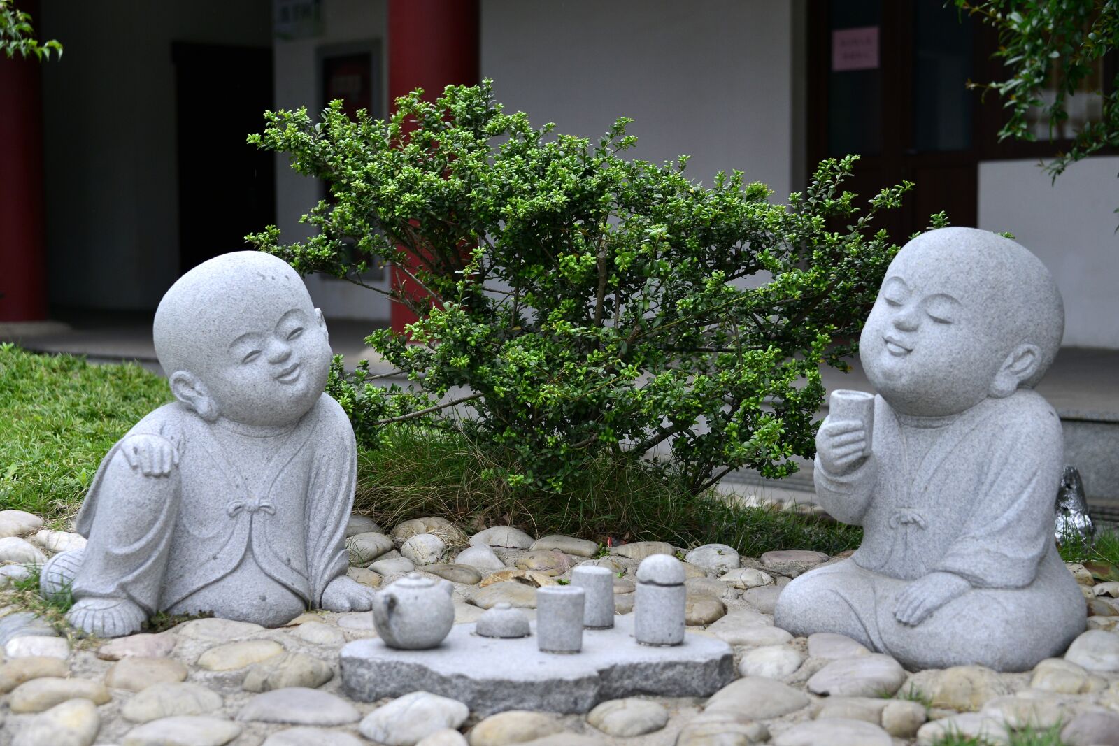 Nikon D800E sample photo. Stone, novice, buddhism photography
