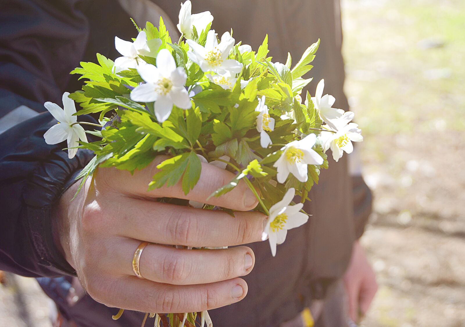 Nikon D7000 sample photo. Bouquet, gift, wildflowers photography