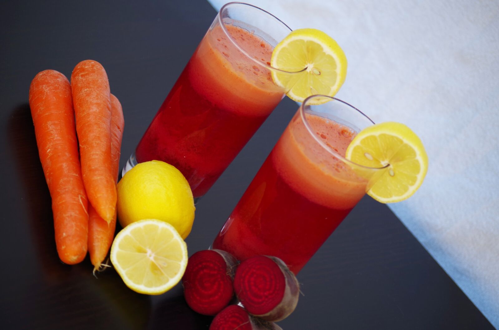 Pentax K-500 sample photo. Smoothie, fruit, vegetables photography