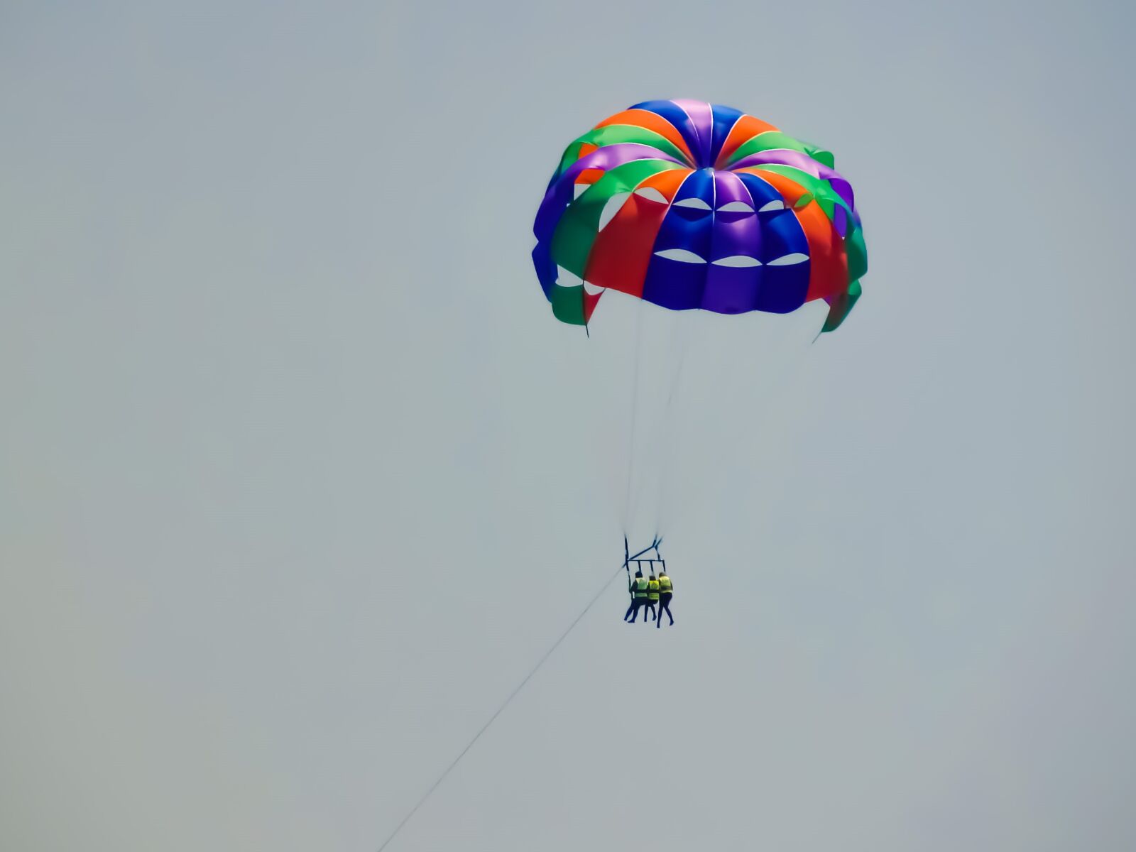 Canon PowerShot SX400 IS sample photo. Parachute, paragliding, balloon photography