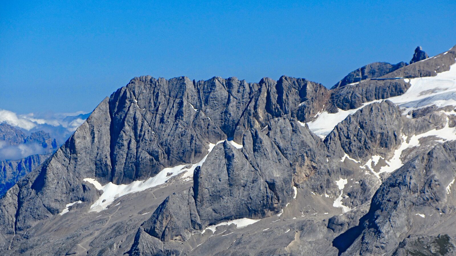 Canon PowerShot SX230 HS sample photo. Marmolada, glacier, mountain landscape photography