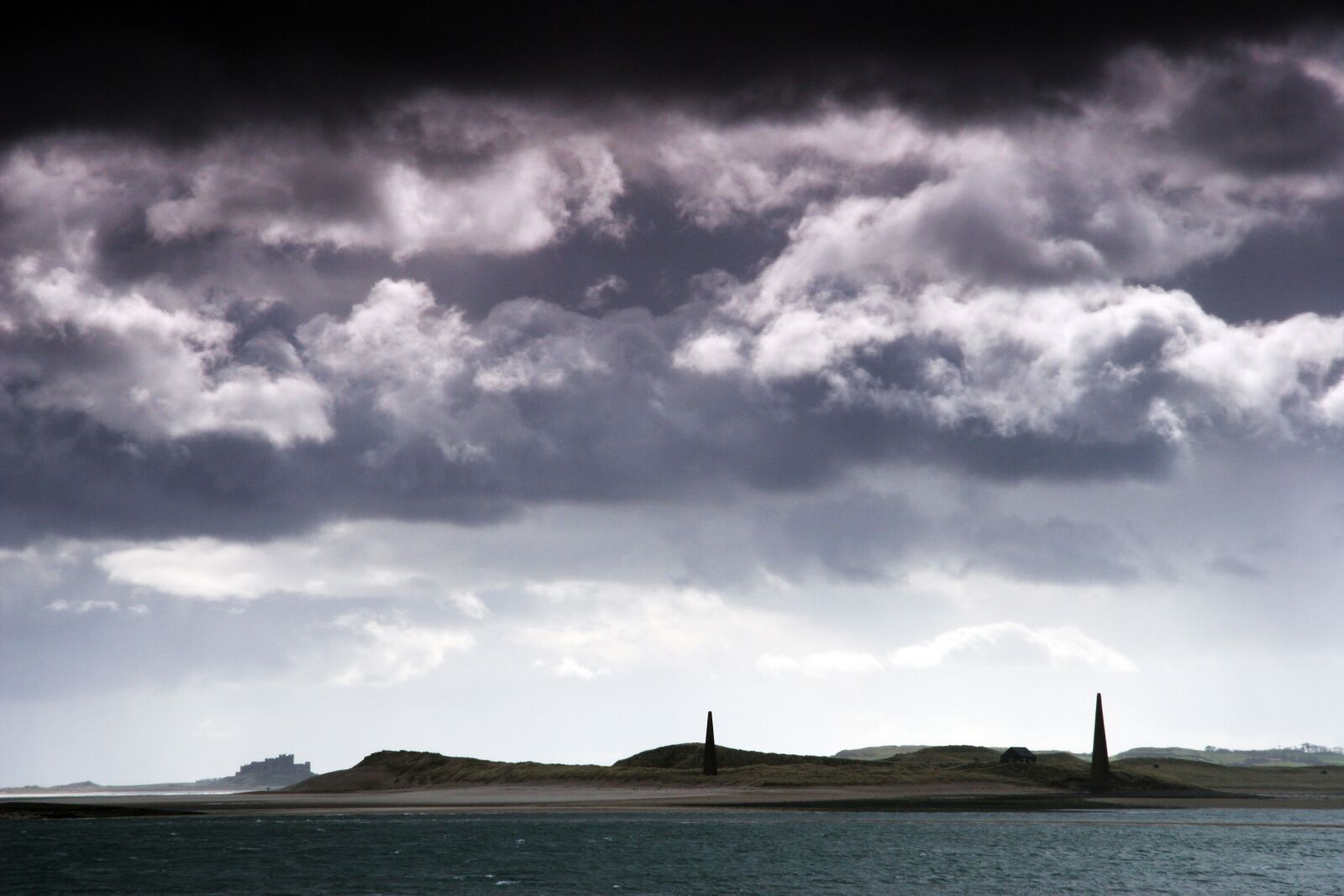 Canon EOS 20D sample photo. Coastline, northumberland, sea photography