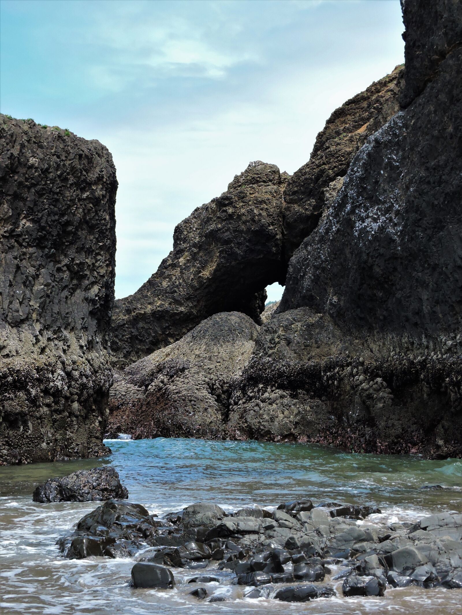 Nikon Coolpix P600 sample photo. Coast, oregon coast, ocean photography