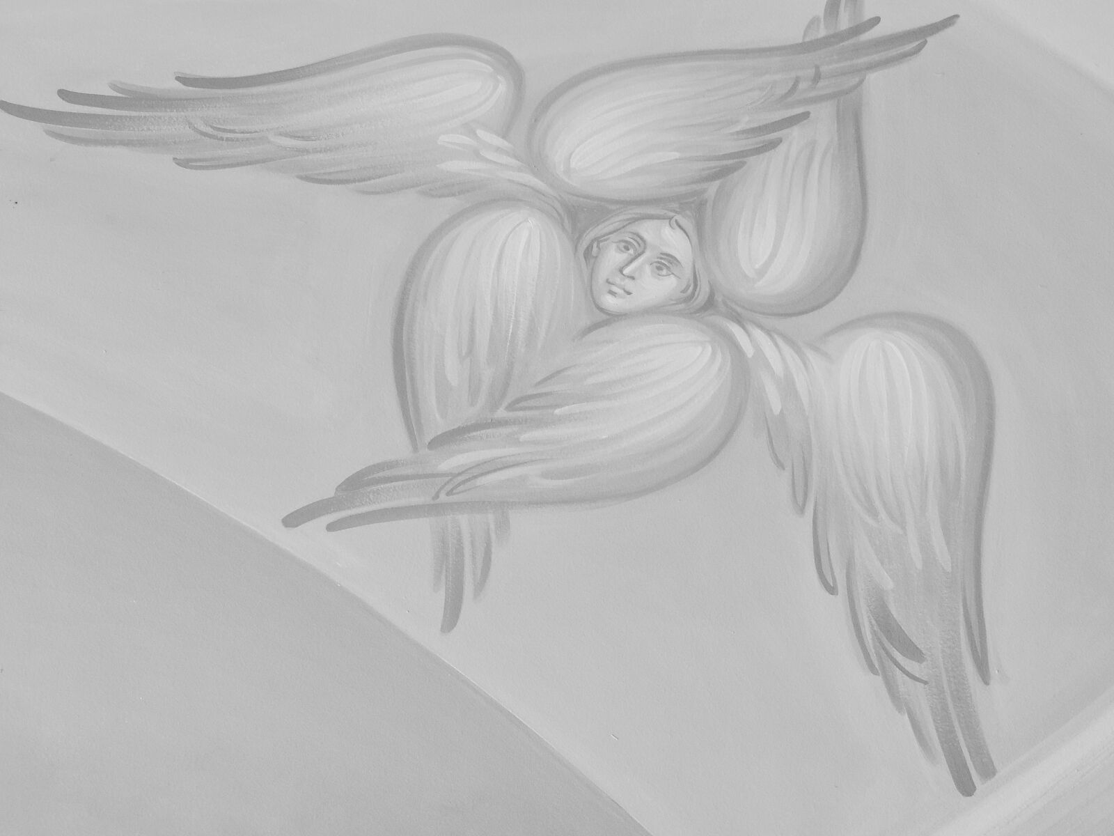 Nikon Coolpix P520 sample photo. Angel, art, black and photography