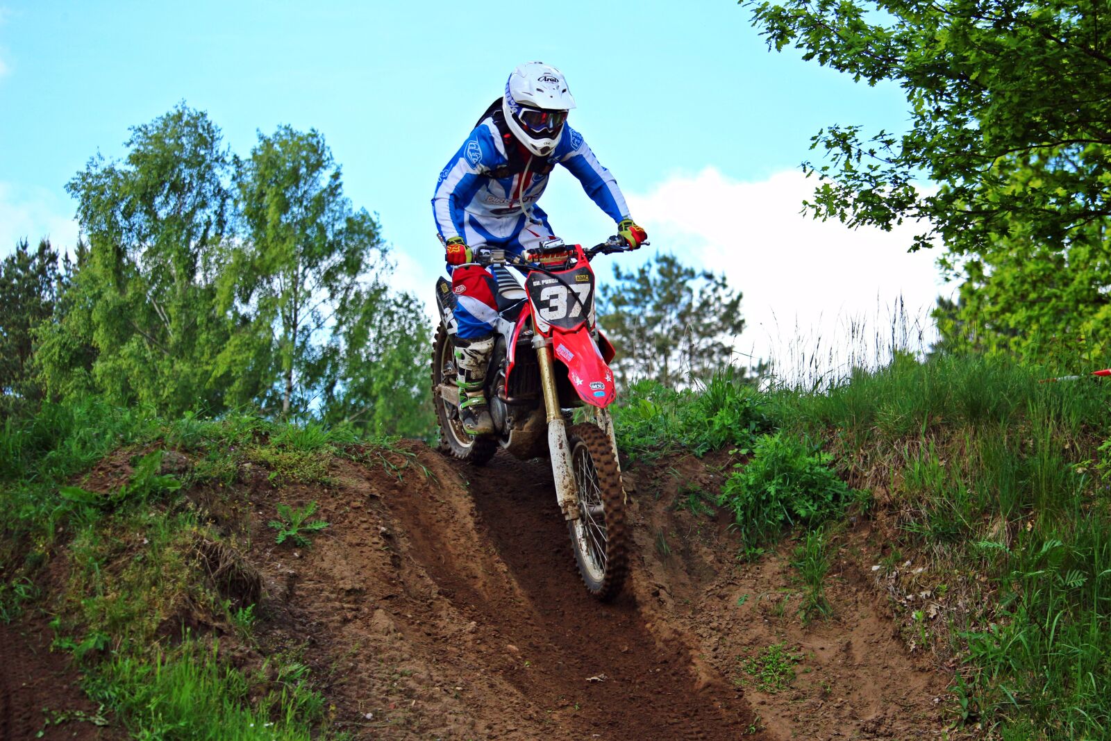 Canon EOS 100D (EOS Rebel SL1 / EOS Kiss X7) sample photo. Enduro, cross, motorcycle photography
