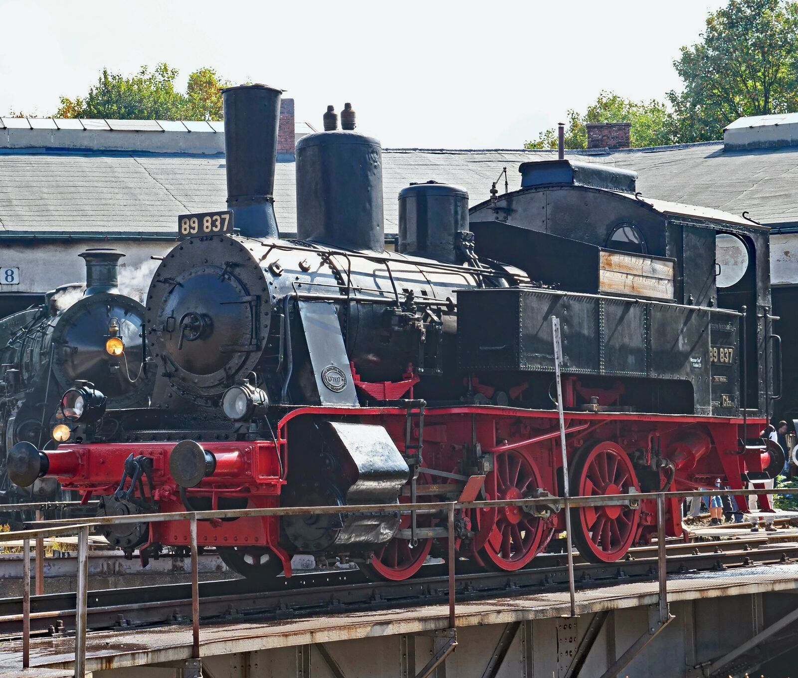 Panasonic Lumix DC-G9 sample photo. Steam locomotive, bavarian, railway photography