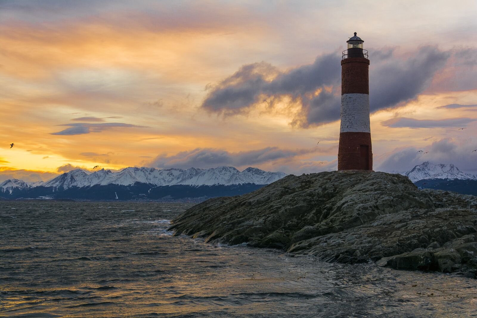 Nikon D7100 sample photo. Lighthouse, ushuaia, beagle channel photography