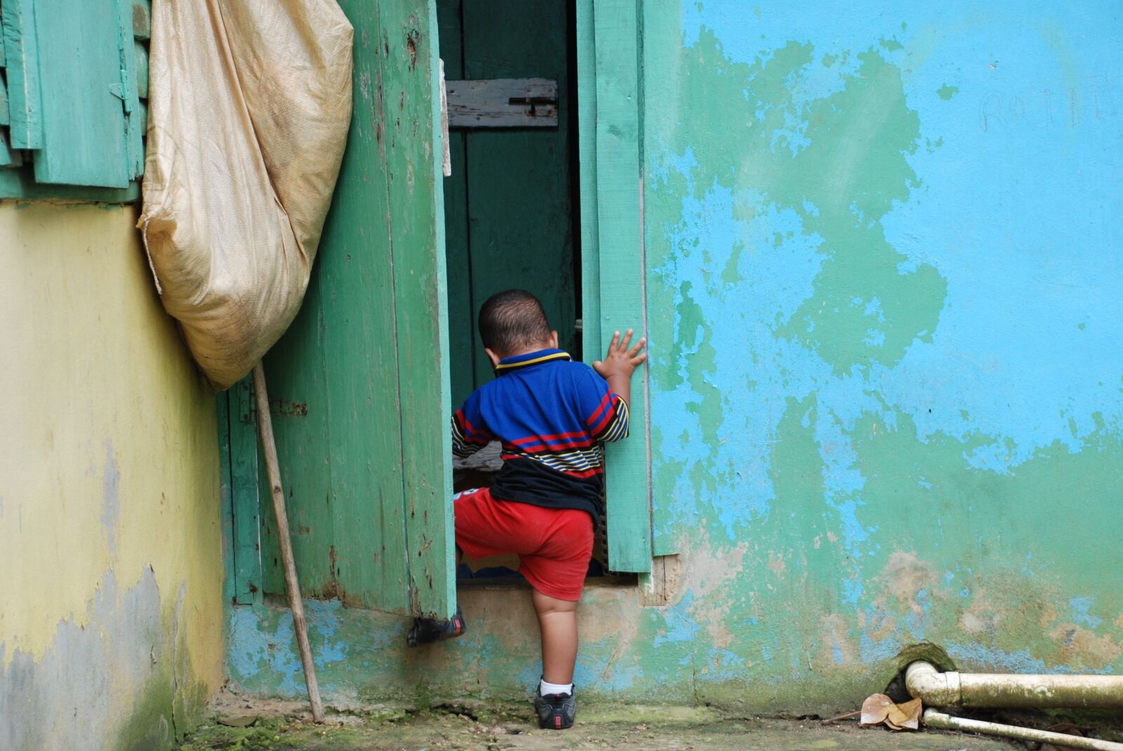 Nikon D80 sample photo. Dominican republic, children, typical photography