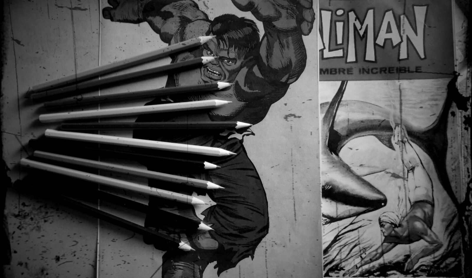 Samsung WB100/  WB101 sample photo. Comic, hulk, kaliman photography