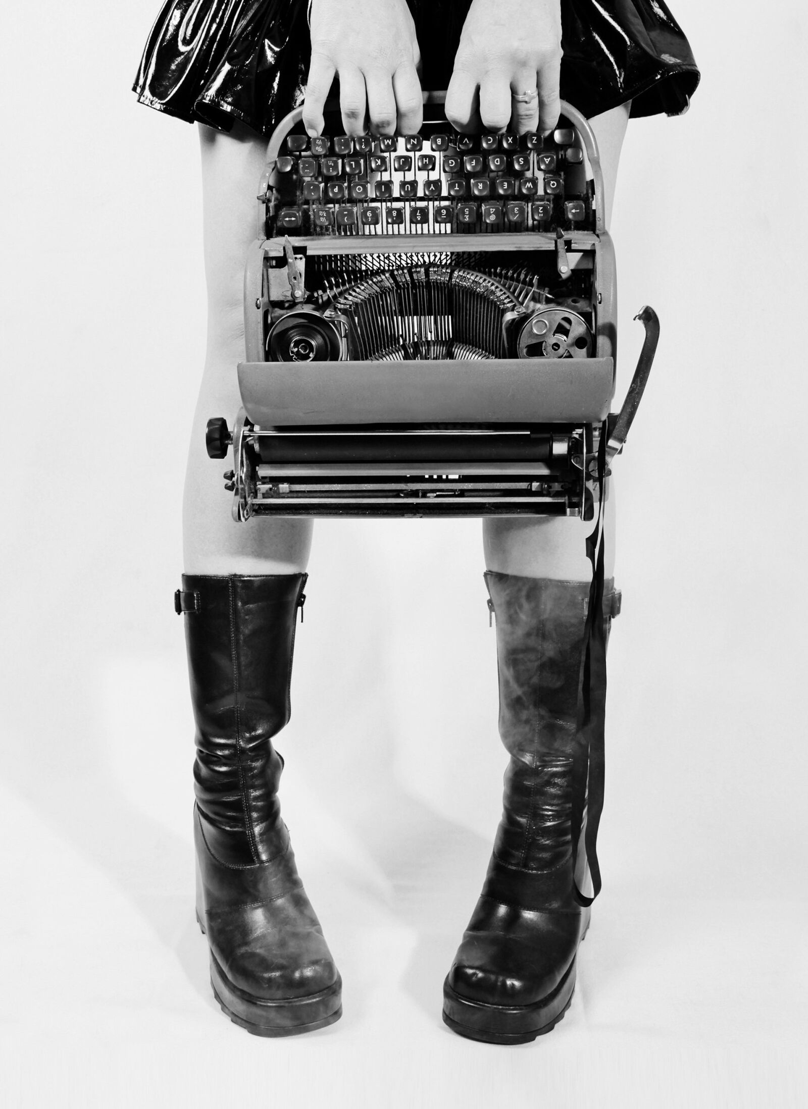 Canon EOS 5D Mark II sample photo. Conceptual, typewriter, goth photography