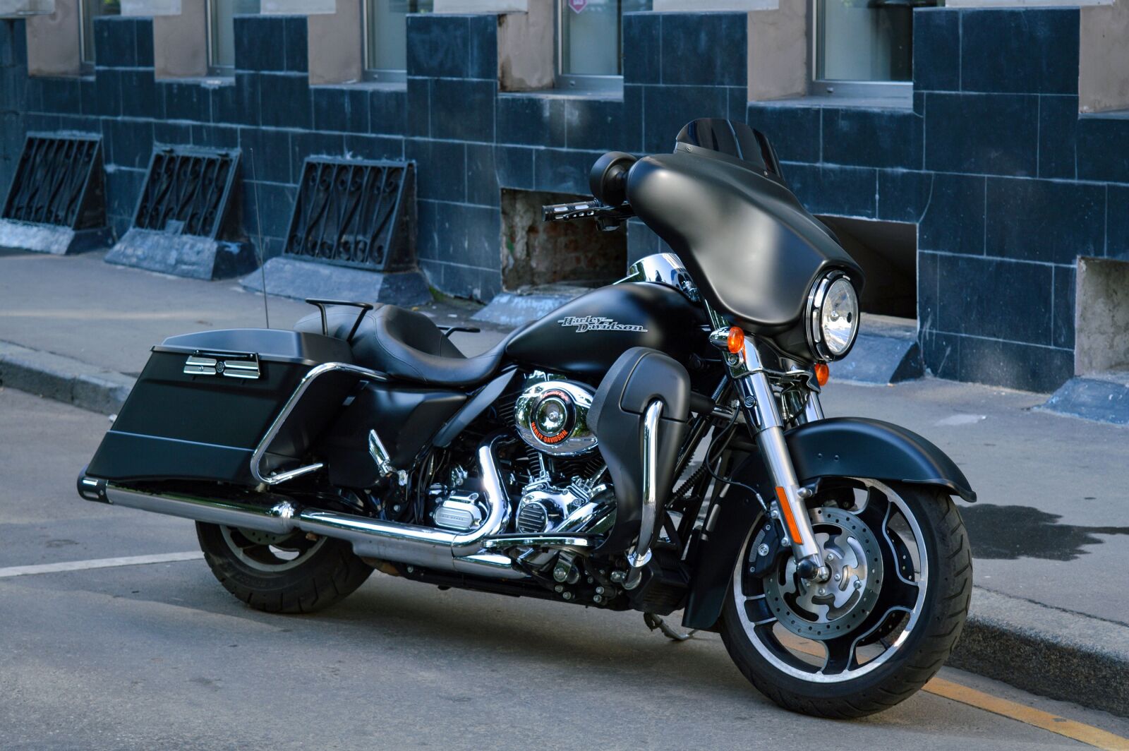 Nikon D3200 sample photo. Harley davidson, motorcycle, bike photography